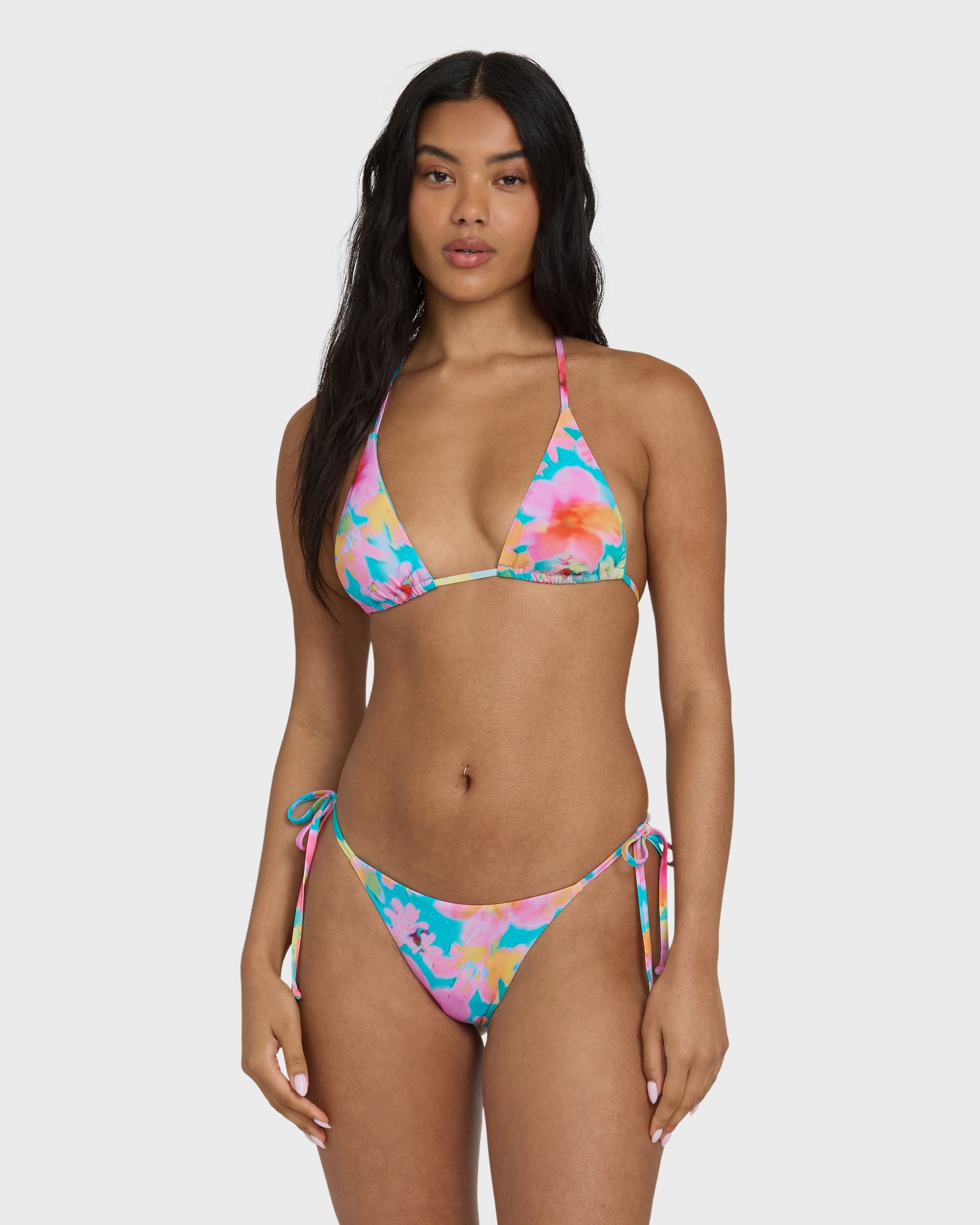 Pipe Dreams Multi Triangle Bikini Top