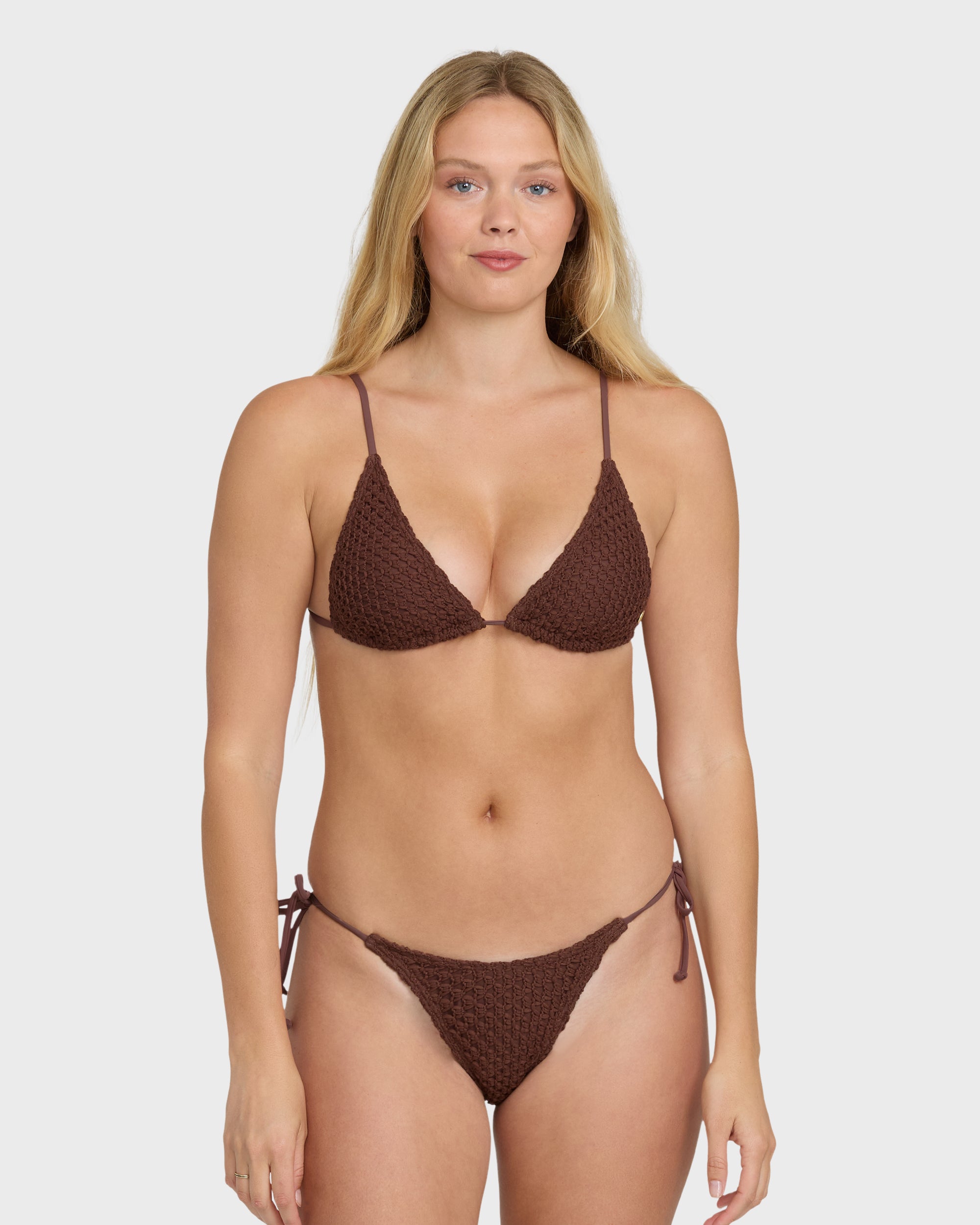 Twisted Tides Mini Slide Triangle Bikini Top