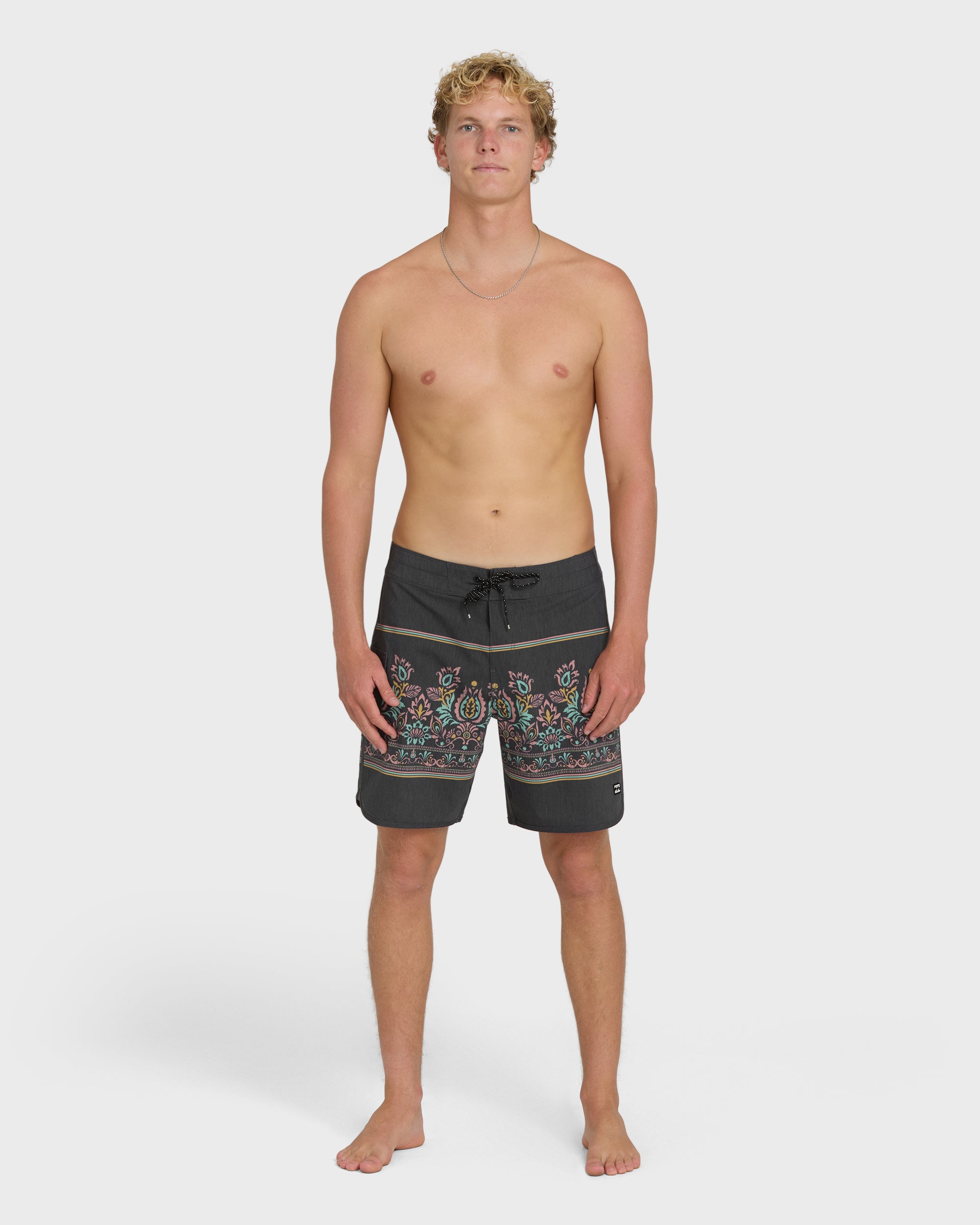 73 Pro 18" Boardshorts - Black