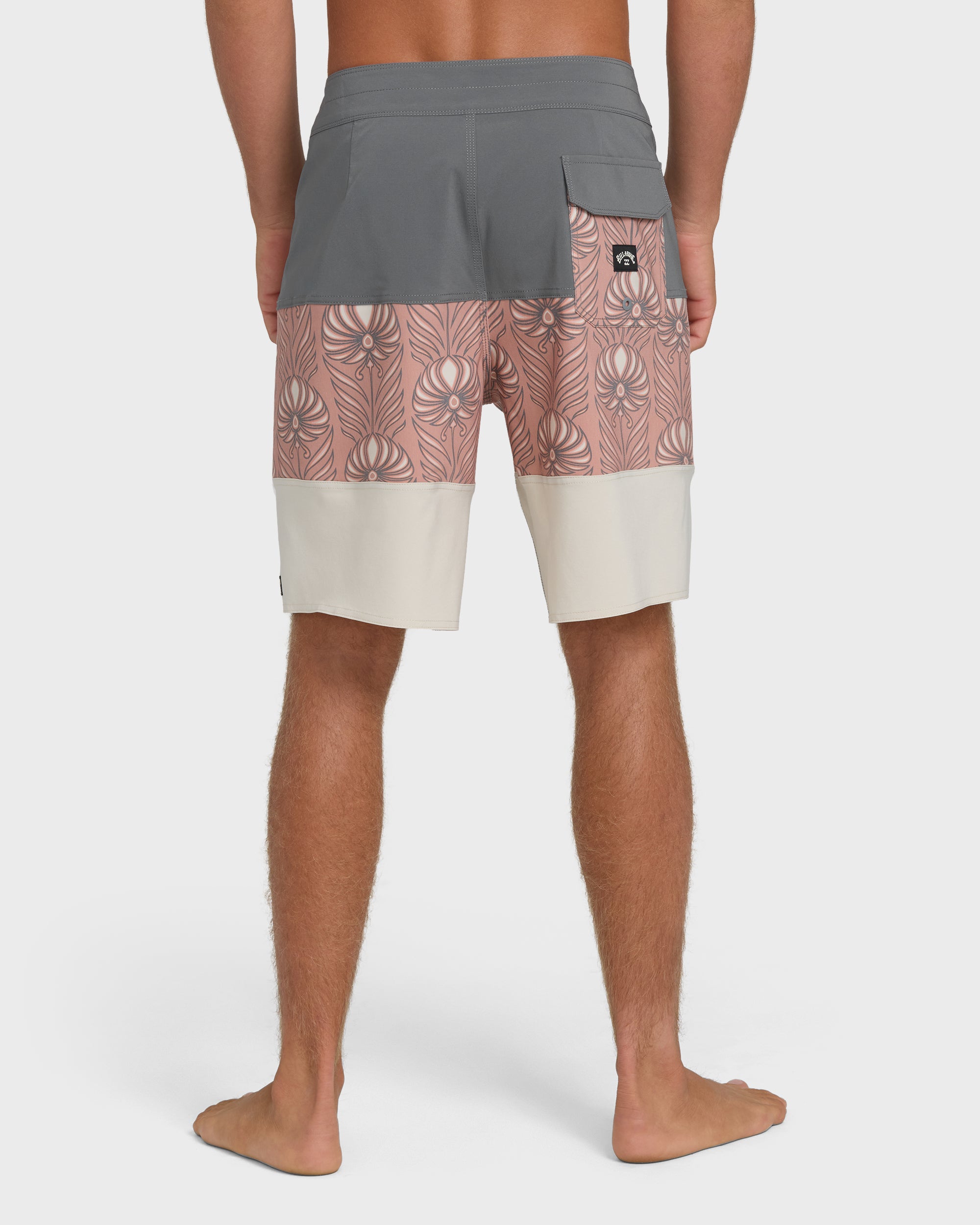 Tribong Pro 19" Boardshorts - Ash Rose
