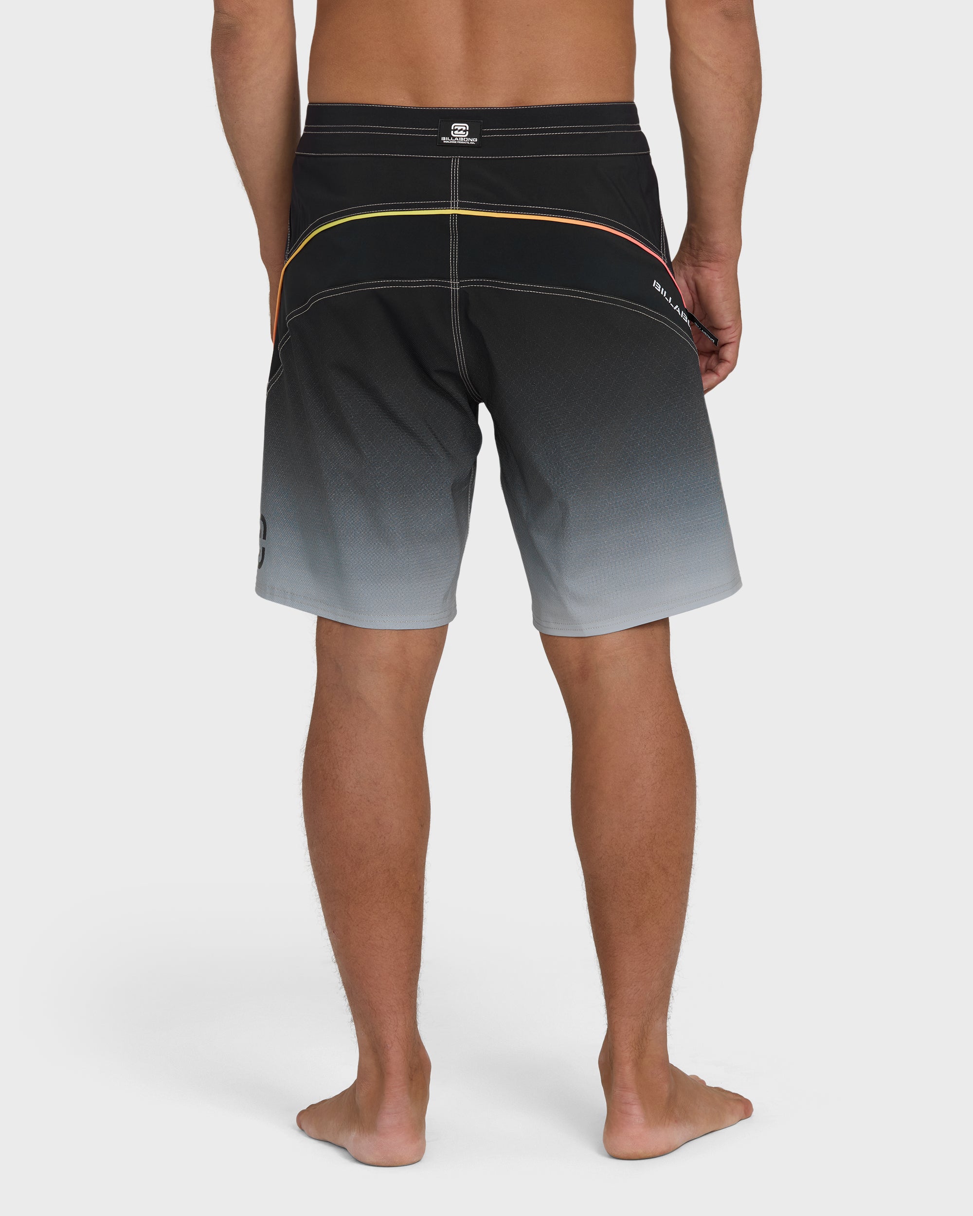 Straddie Pro Hi 20" Boardshorts - Pewter