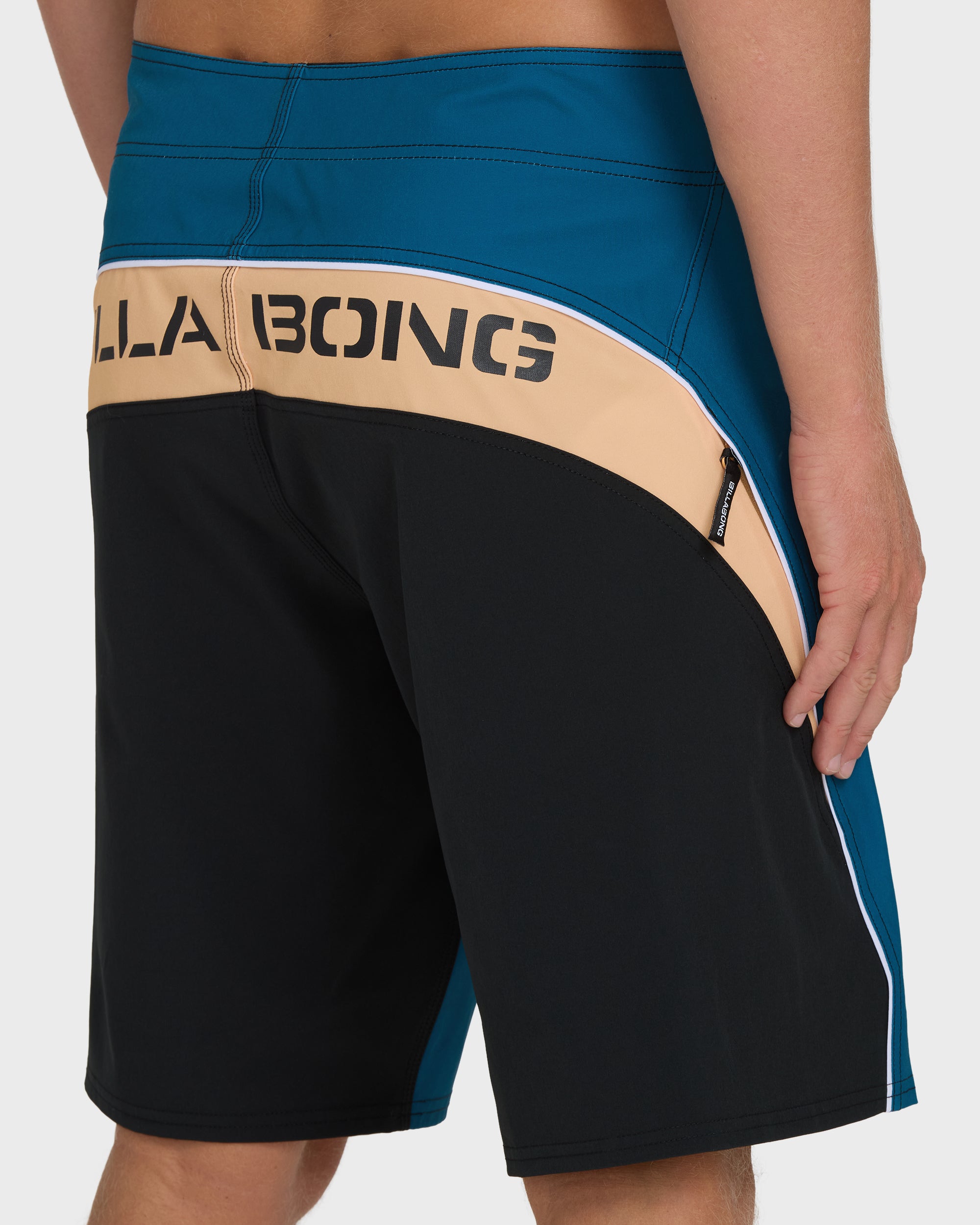 Straddie Pro Hi 20" Boardshorts - Tropical Teal