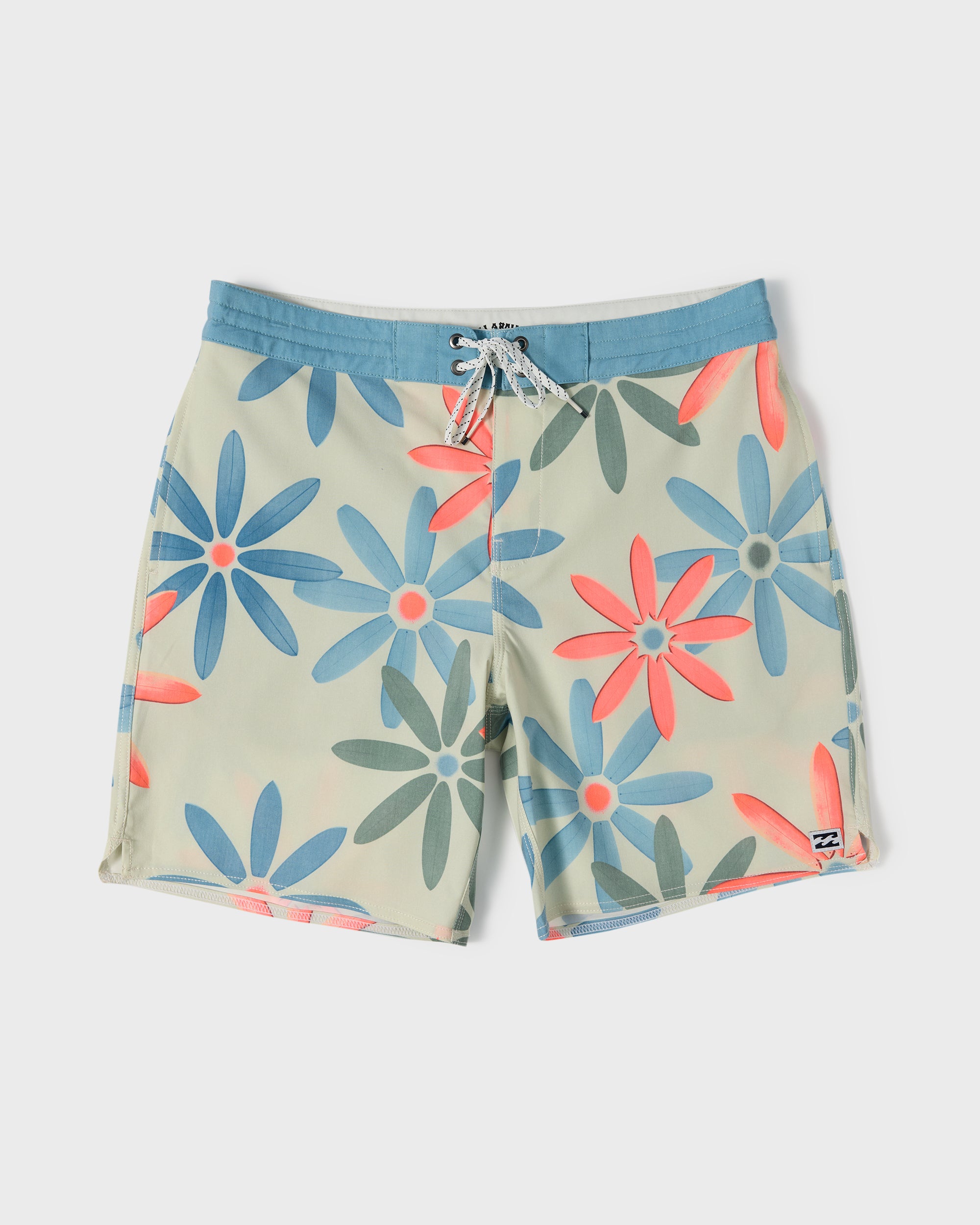 Good Times Lo Tide 17.5" Boardshorts - Blue Fog