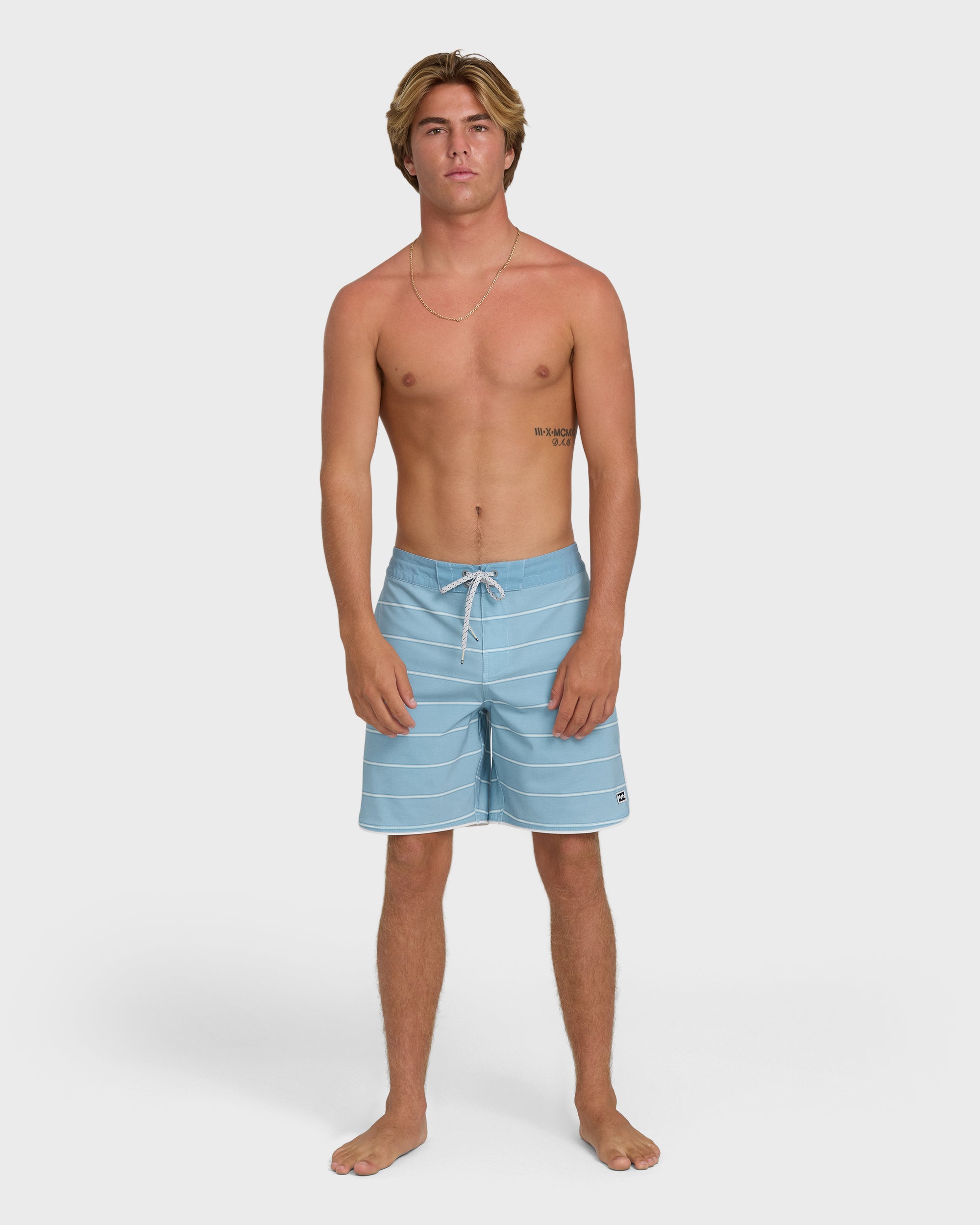 73 Lo Tide 18" Boardshorts - Real Teal