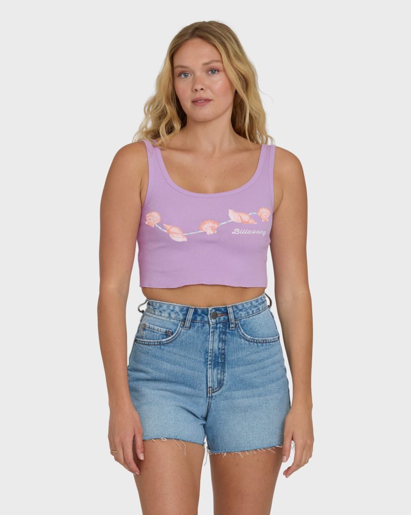 Beachcombing Tank Top - Vintage Violet
