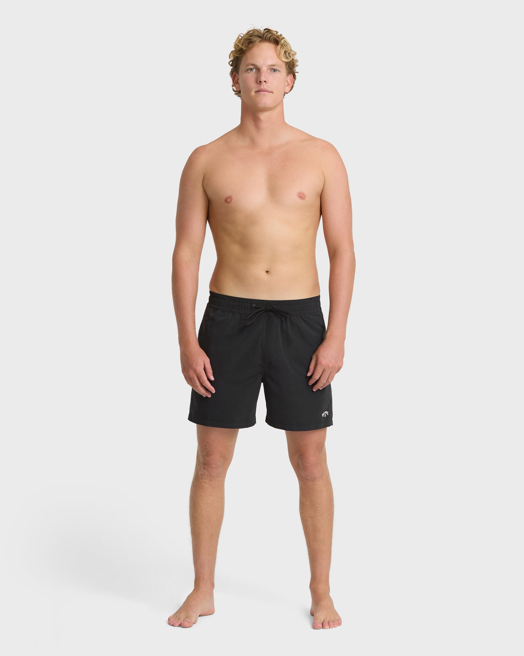 All Day Laybacks 16" Swim Trunks - Black