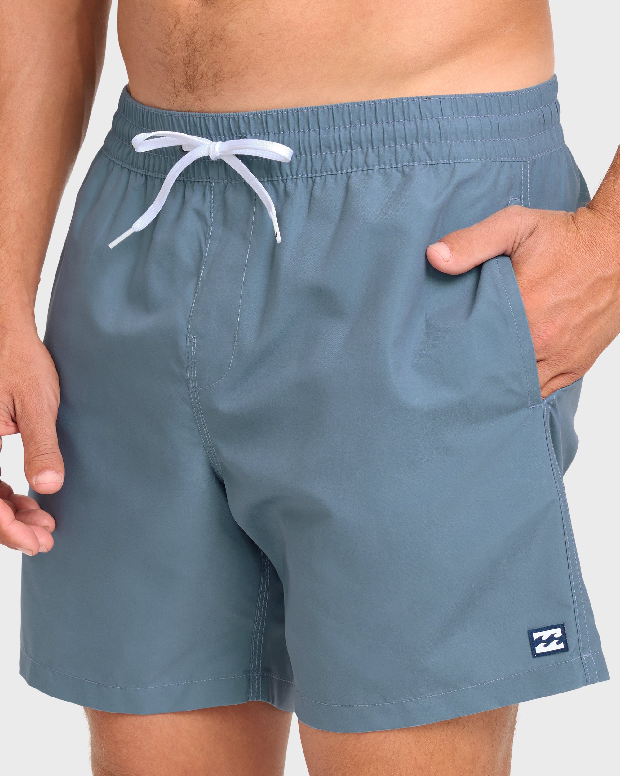 All Day Laybacks 16" Swim Trunks - China Blue