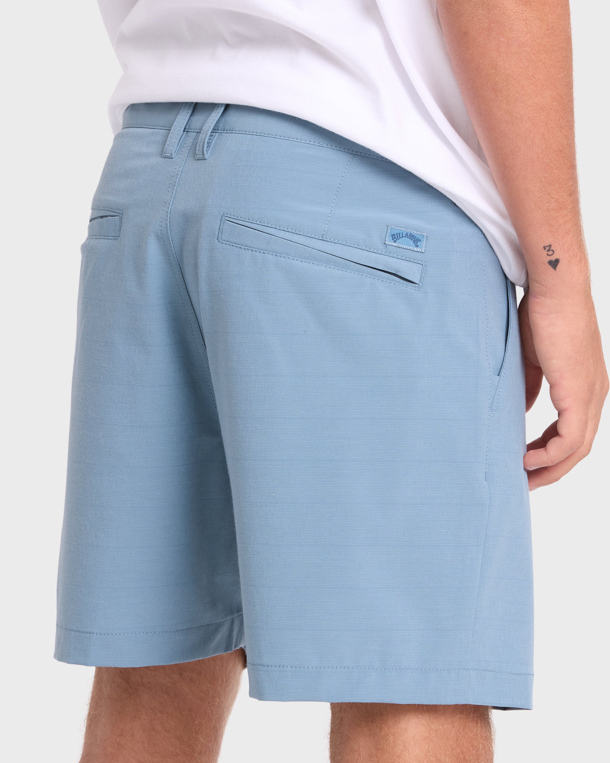Crossfire Submersible 17" Amphibian Hybrid Shorts - Blue Fog