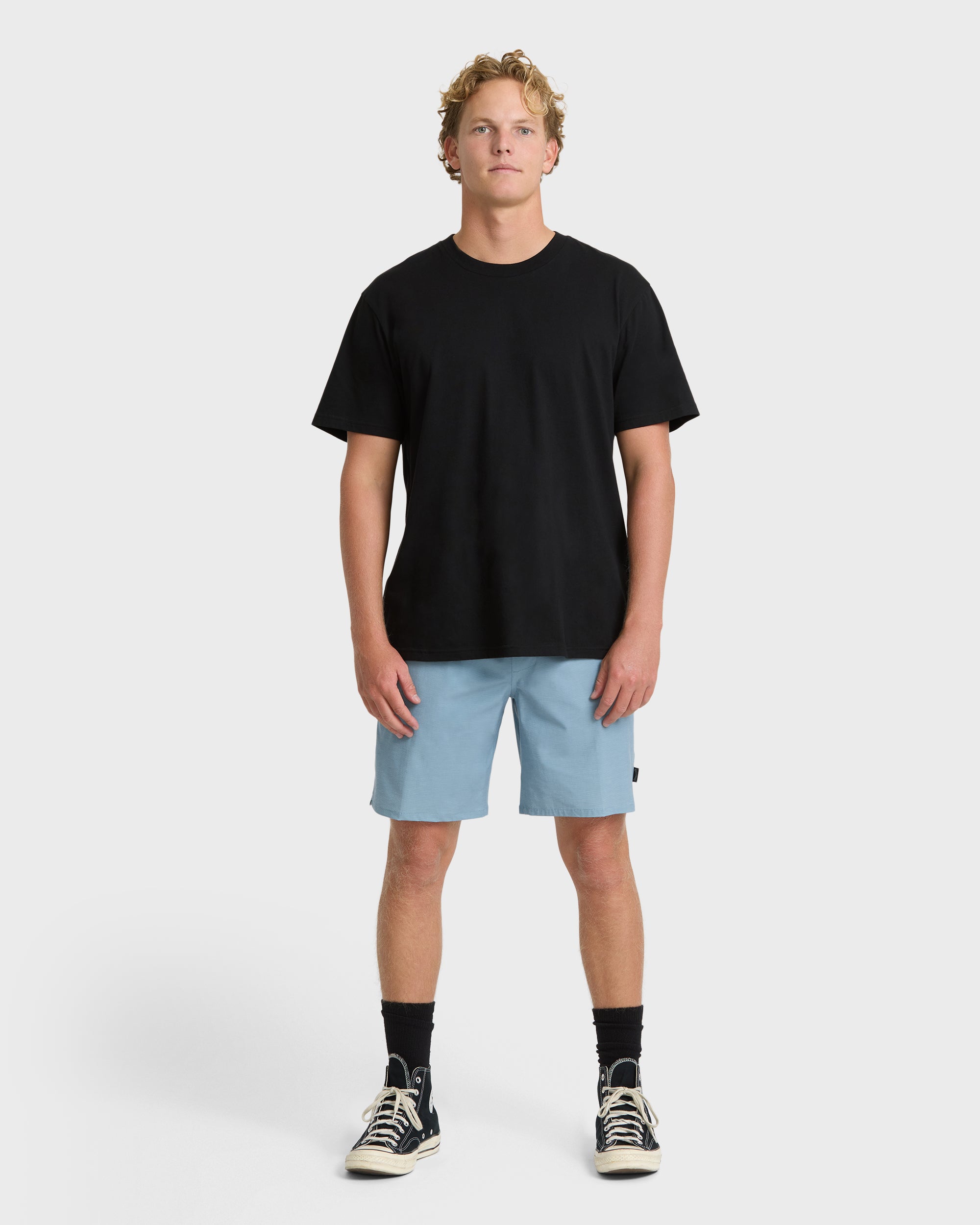Crossfire Submersible 18" Hybrid Shorts - Blue Fog