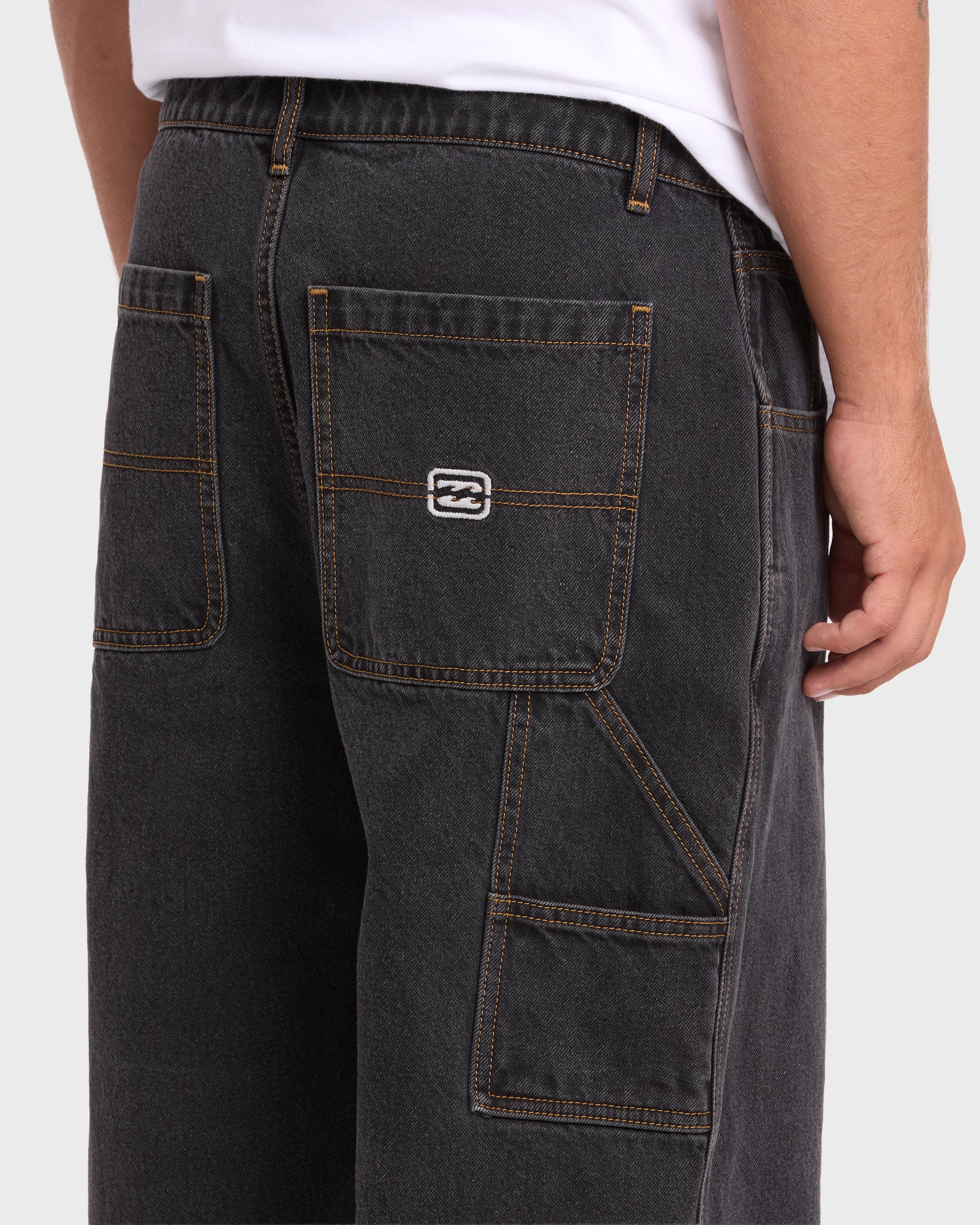 Bad Dog Carpenter Pants - Black Wash