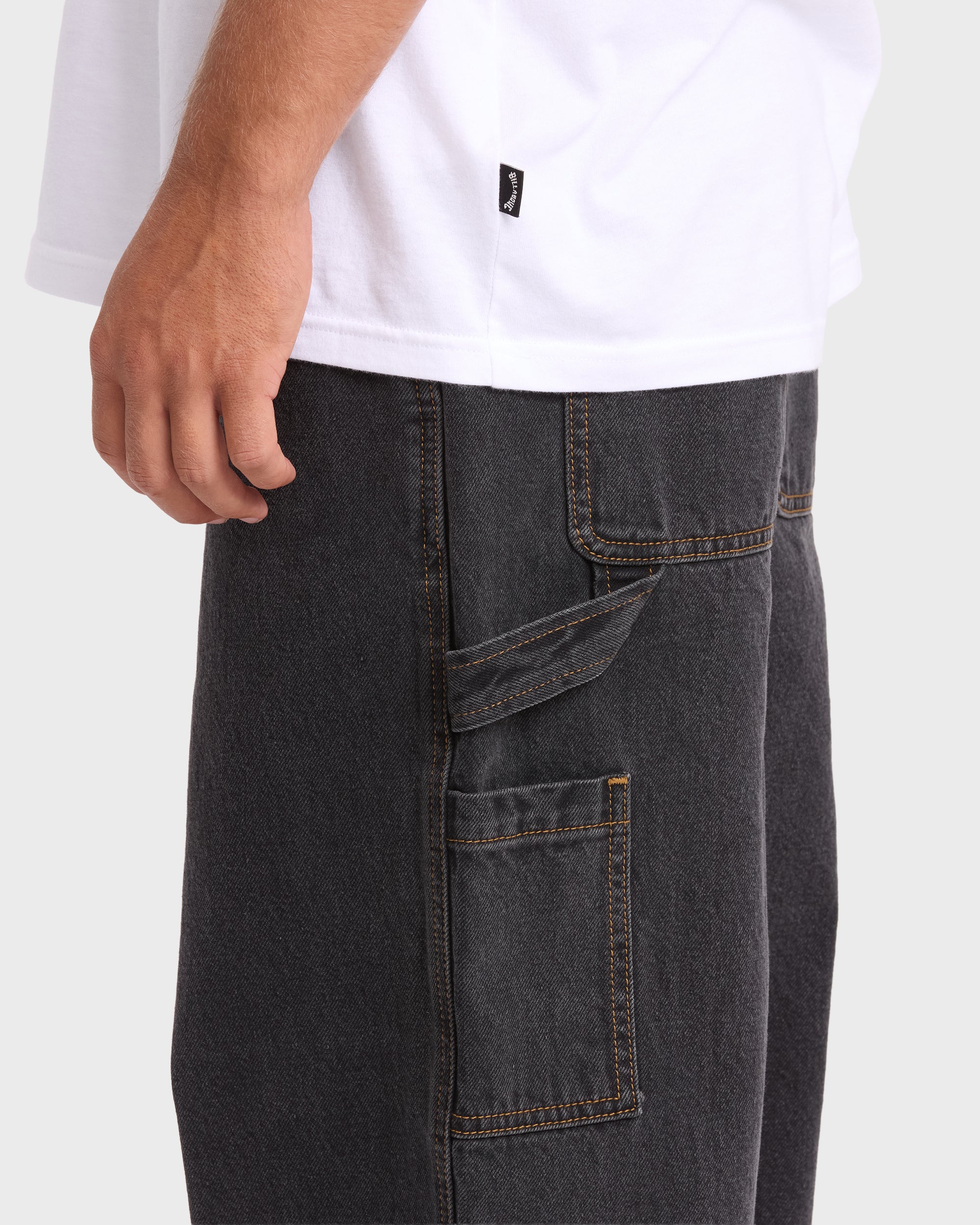 Bad Dog Carpenter Pants - Black Wash