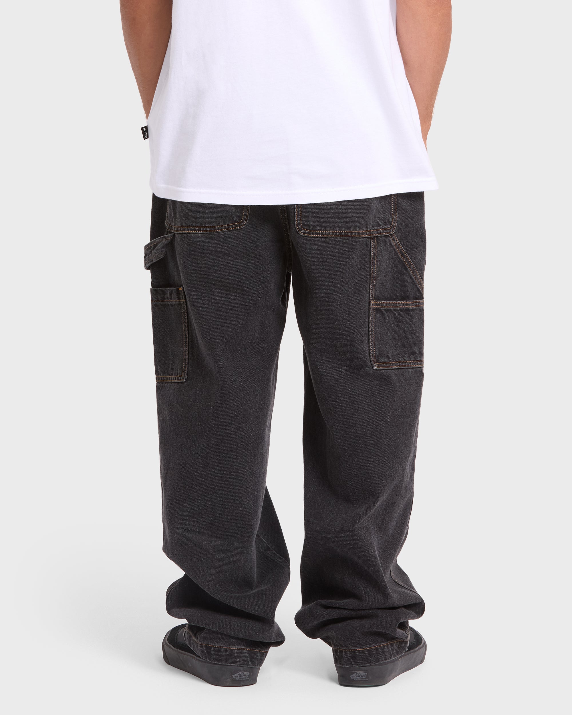 Bad Dog Carpenter Pants - Black Wash