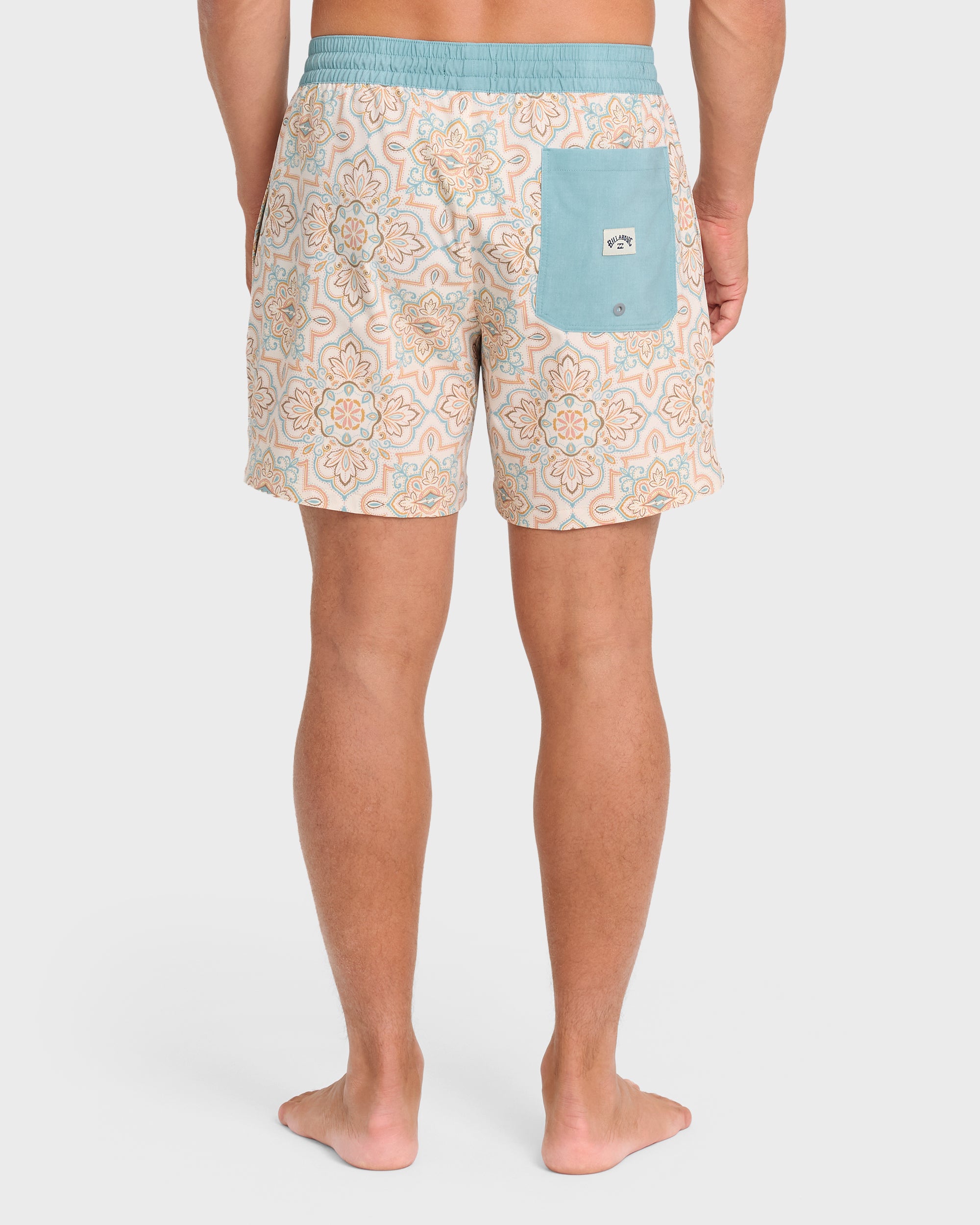 Good Times Layback 16" Swim Trunks - Vintage Khaki