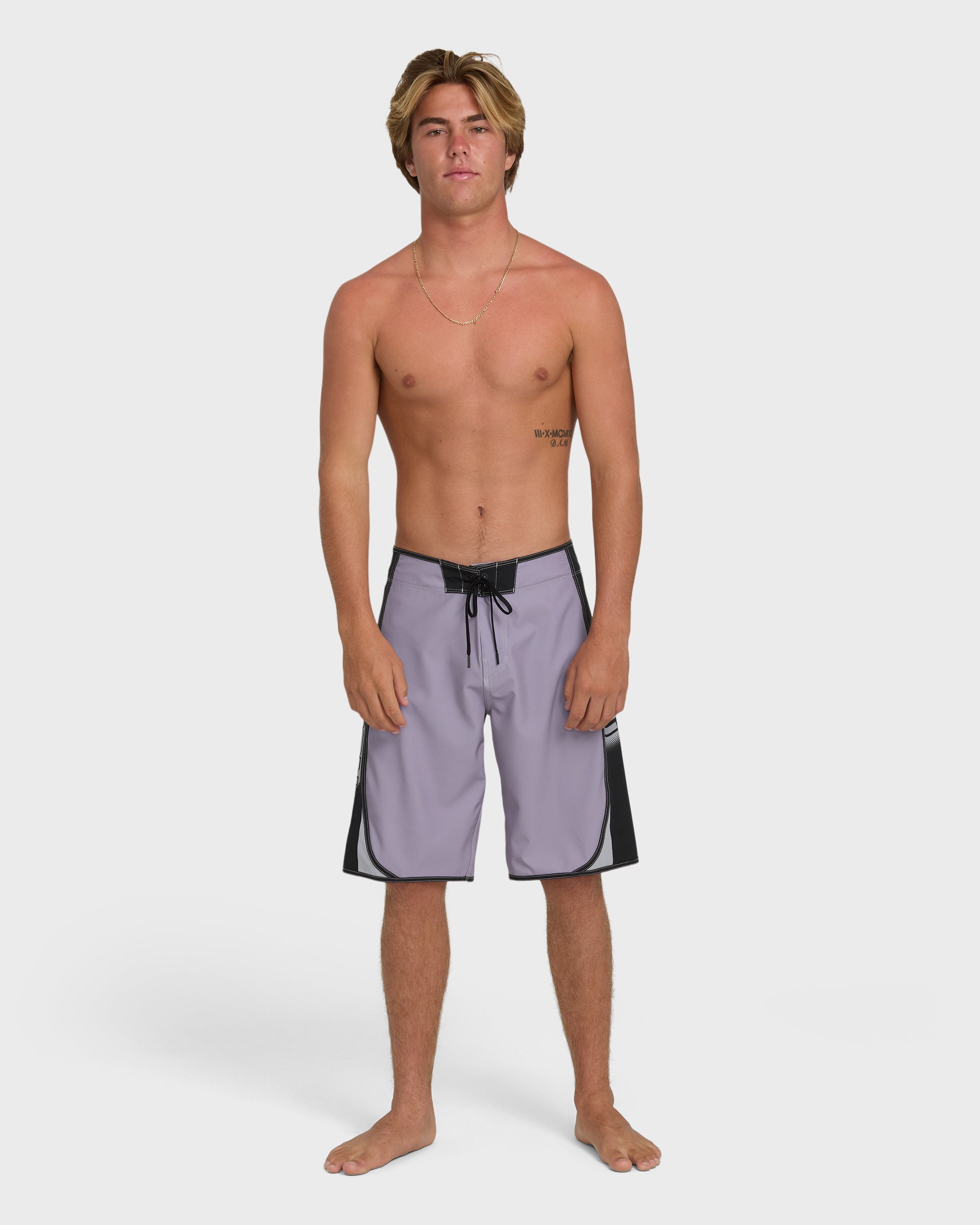 DBAH Bio Wave Pro 21" Boardshorts - Purple Ash