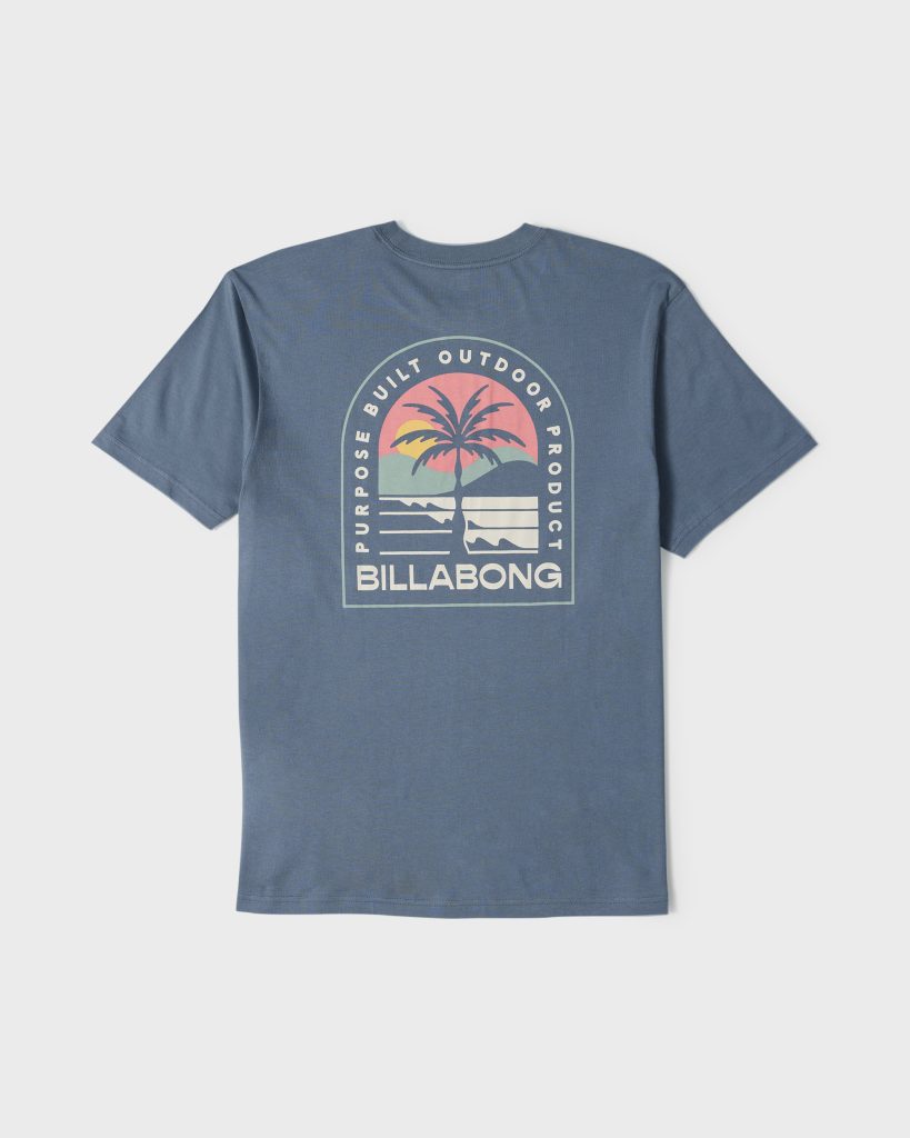 Adventure Division Sun Down Premium Short Sleeve Knit T-Shirt - China Blue