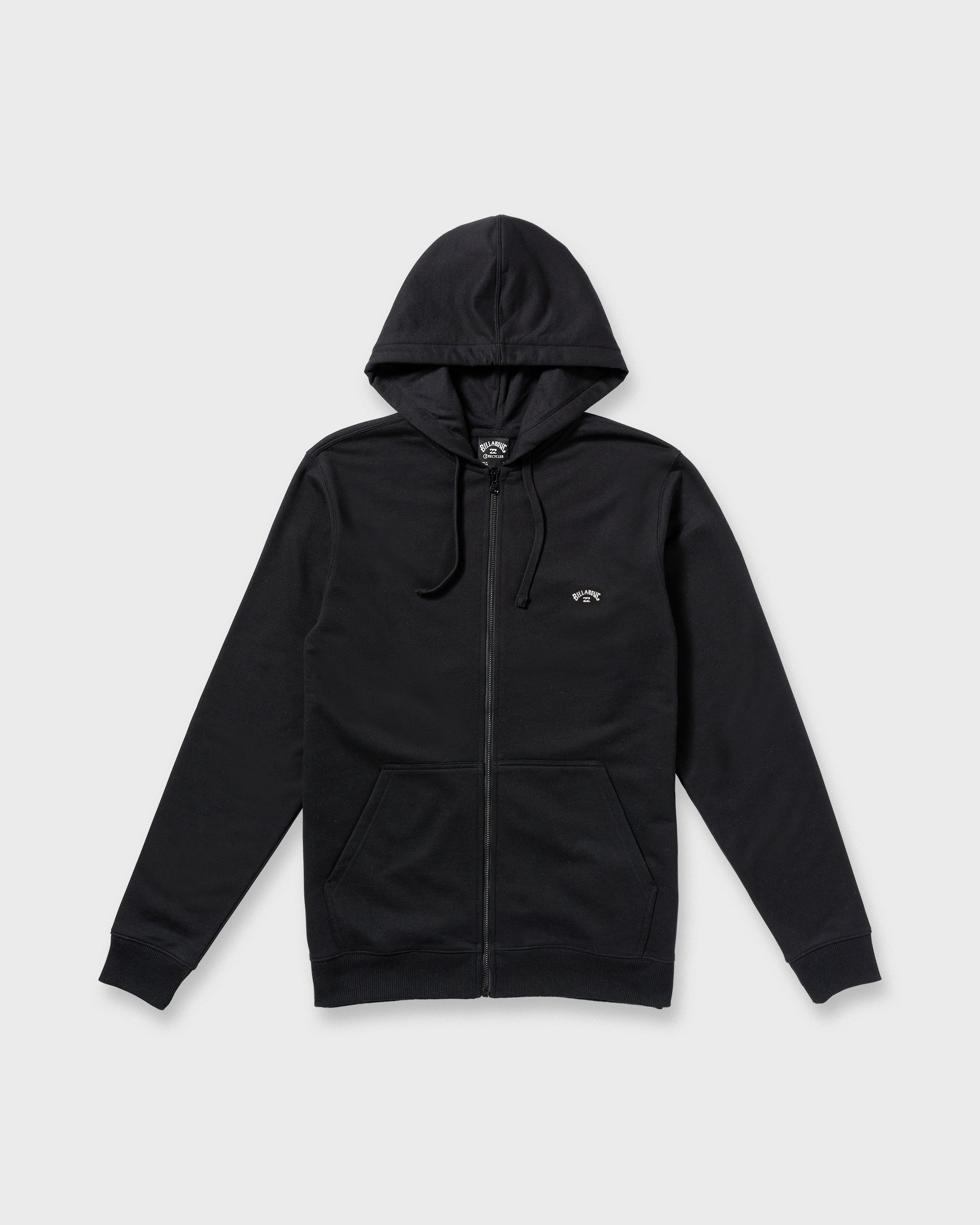 All Day Zip-Up Hoodie - Black