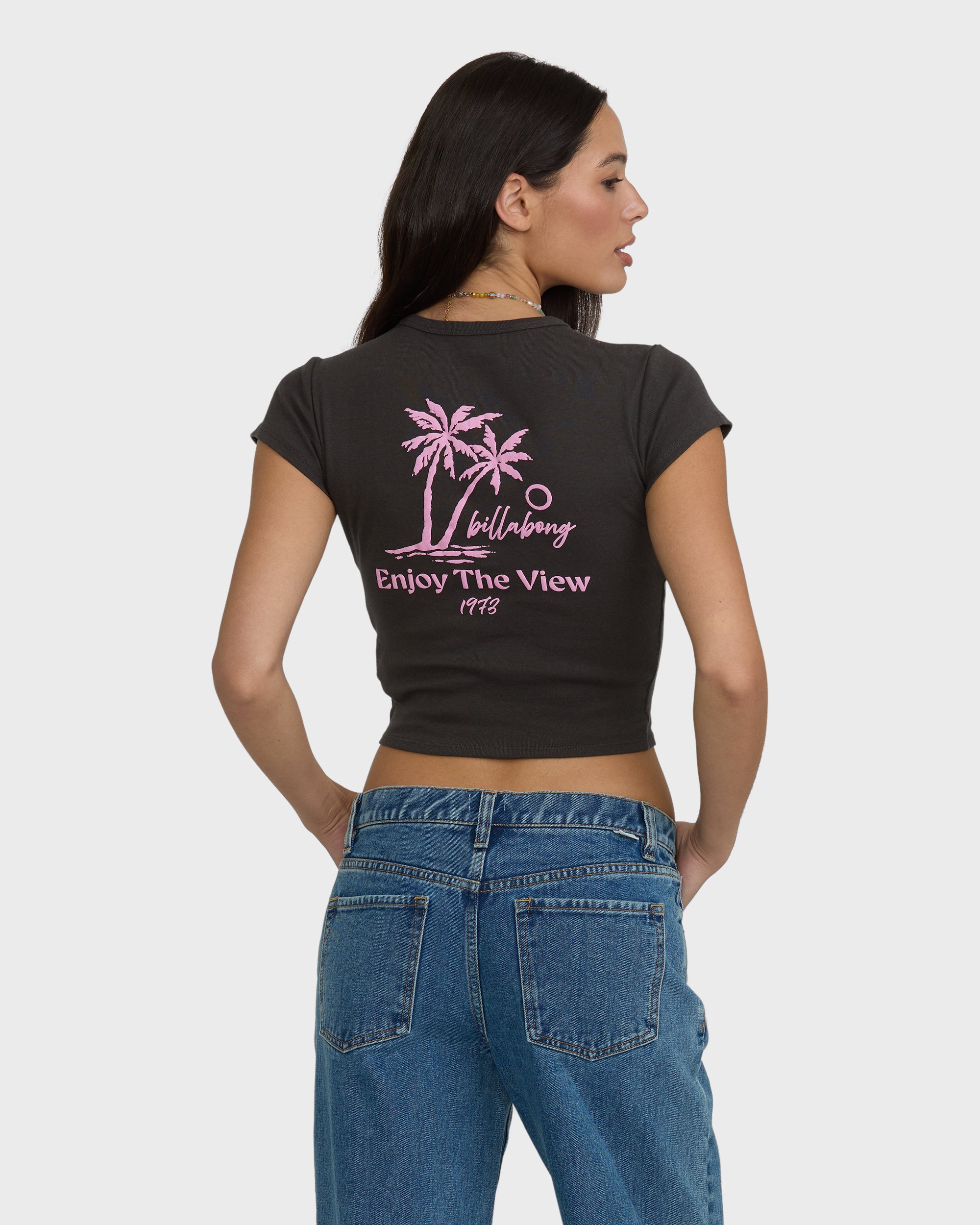 Magic Sunsets Short Sleeve Rib Knit T-Shirt