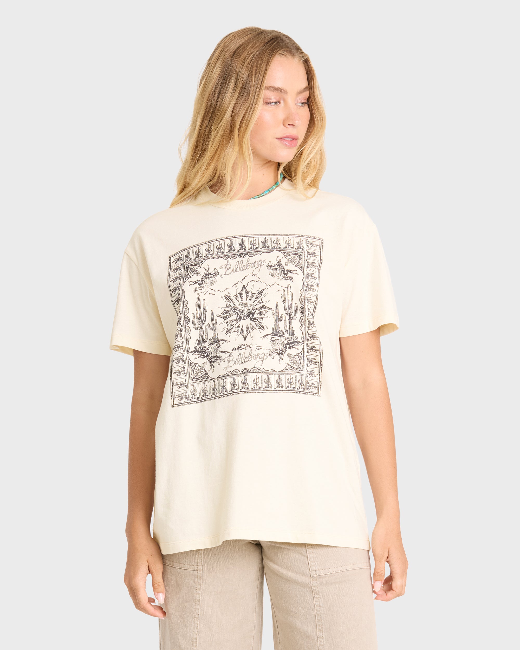 Heading West Short Sleeve Knit T-Shirt