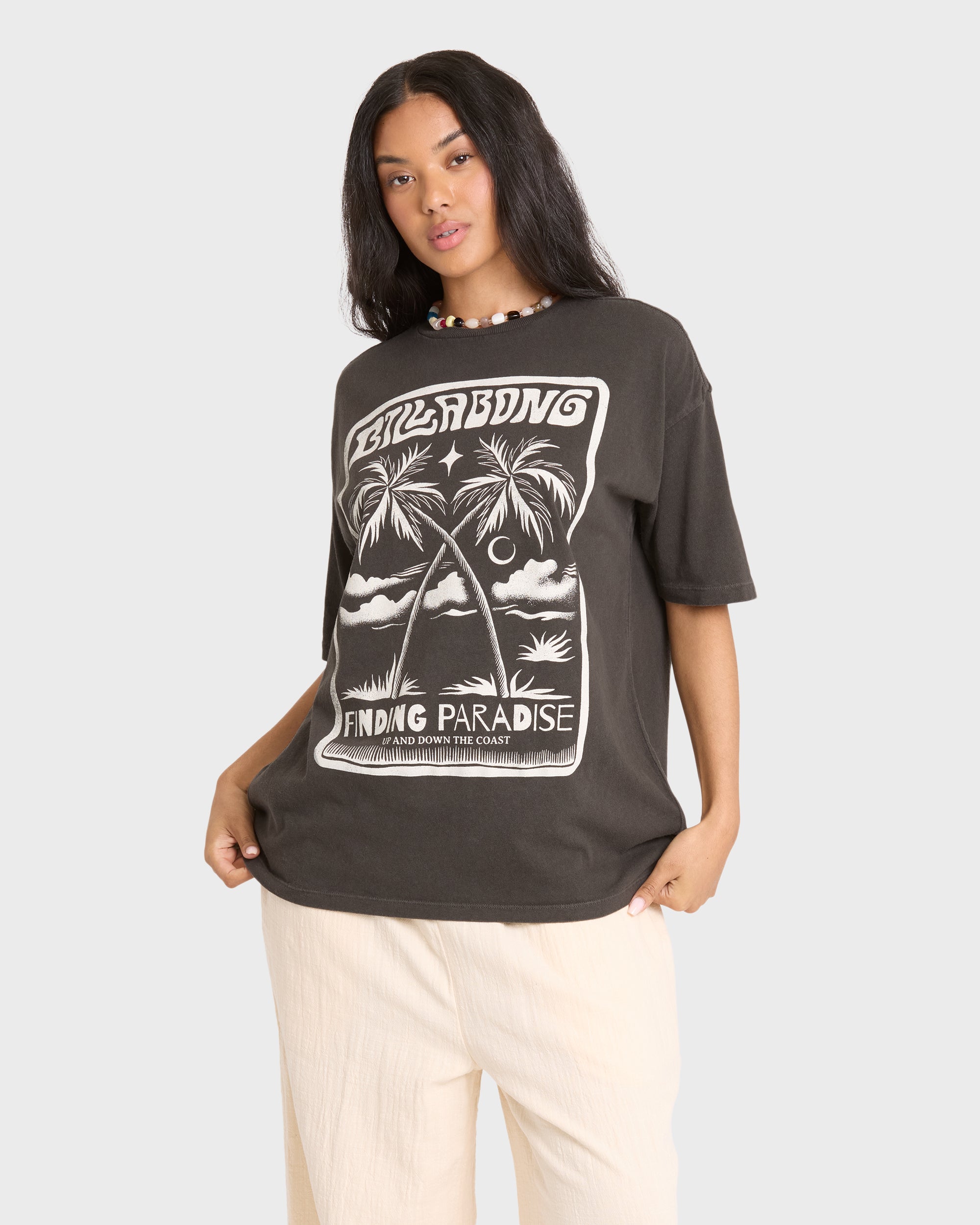 Tropical Filmore Short Sleeve Knit Graphic T-Shirt