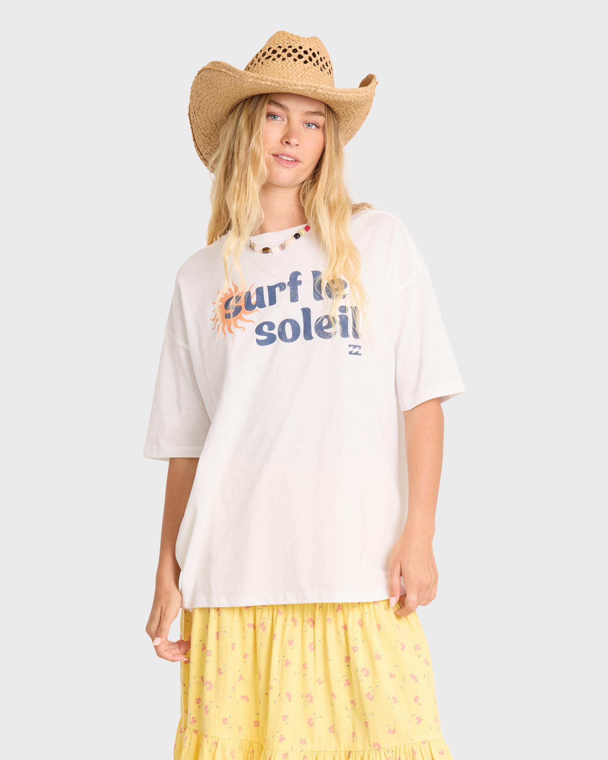 Surf Le Soleil Short Sleeve Cotton T-Shirt