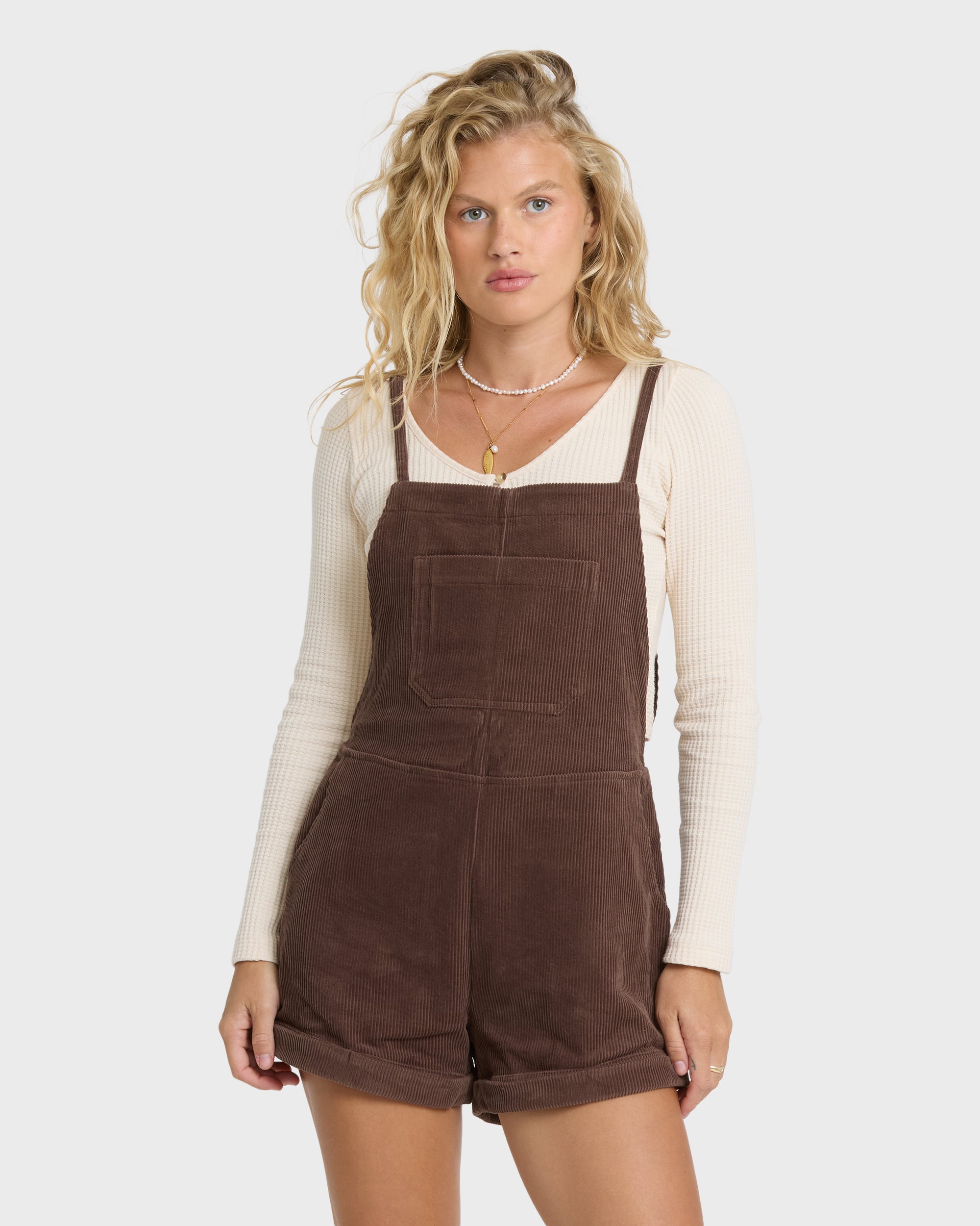 Wild Pursuit Overall Cord Romper