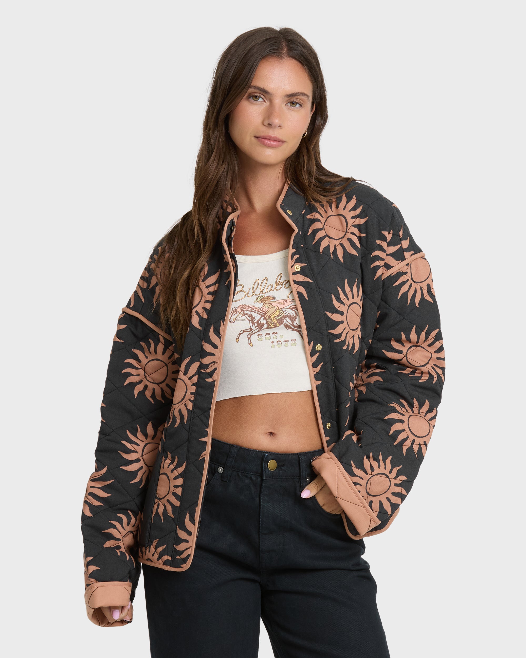 Folk Story Quilted Jacket