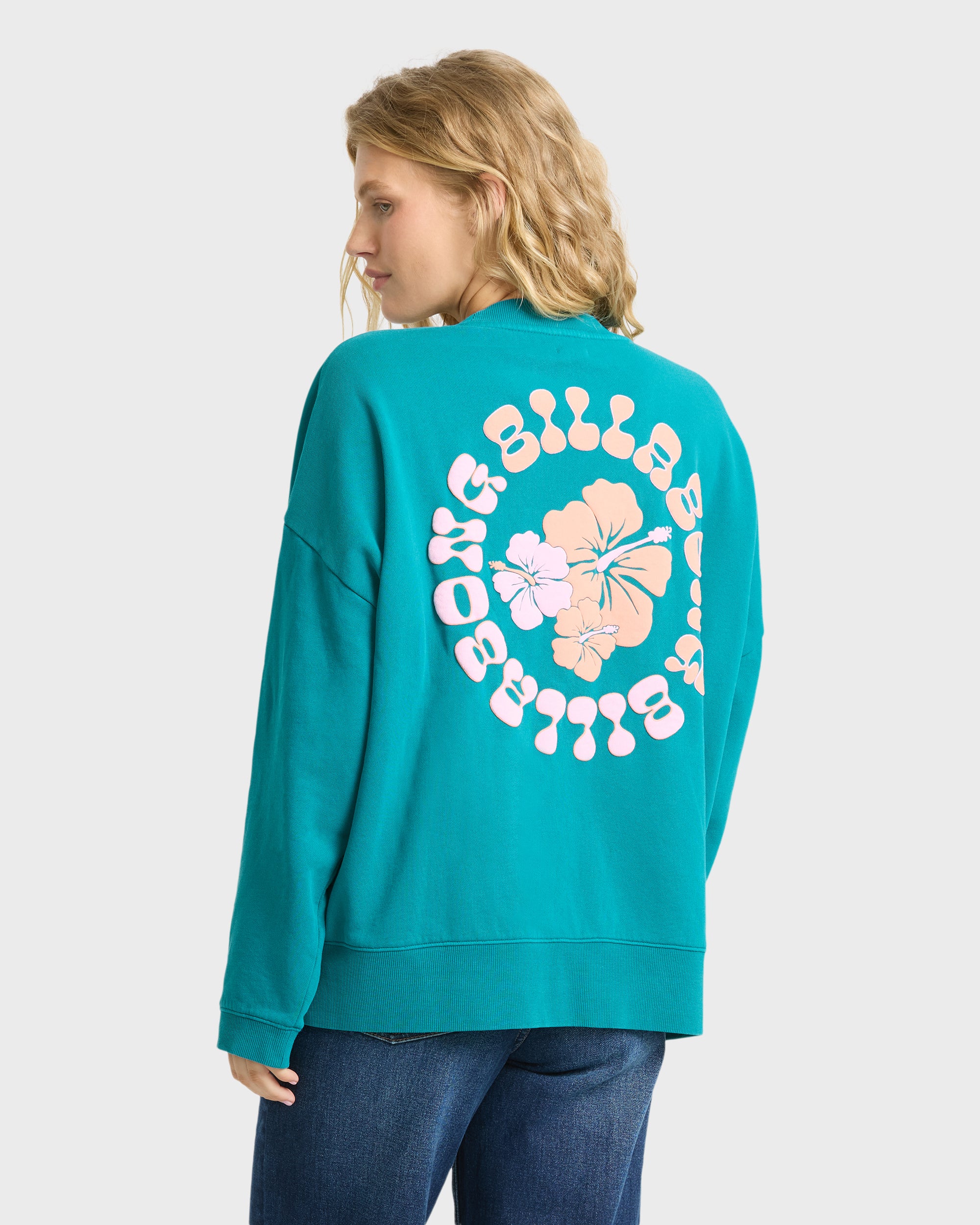 Pinky Keen Palm Crewneck Sweatshirt