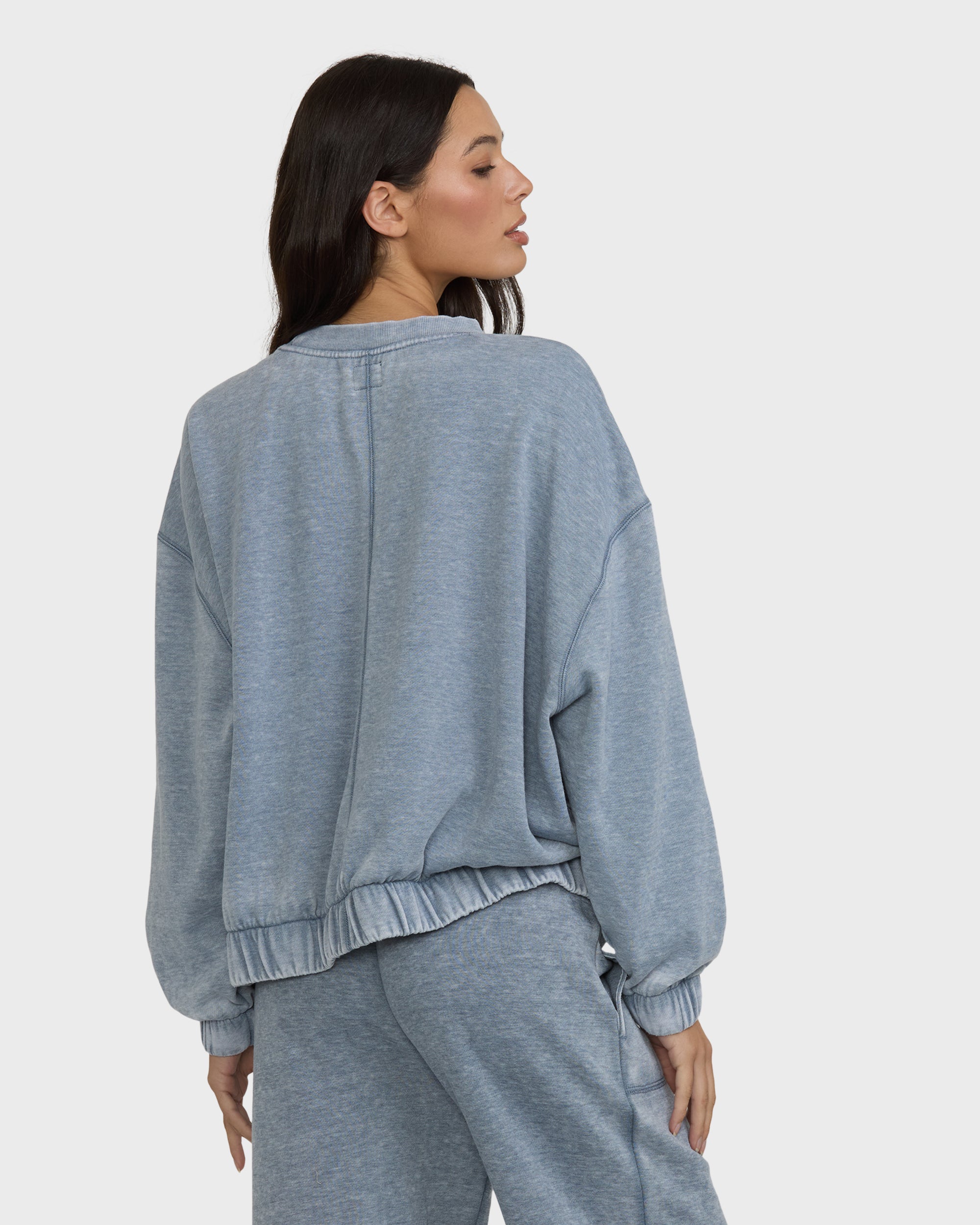 Field Day Crewneck Sweatshirt - Blue Smoke