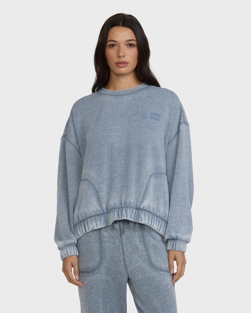 Field Day Crewneck Sweatshirt - Blue Smoke