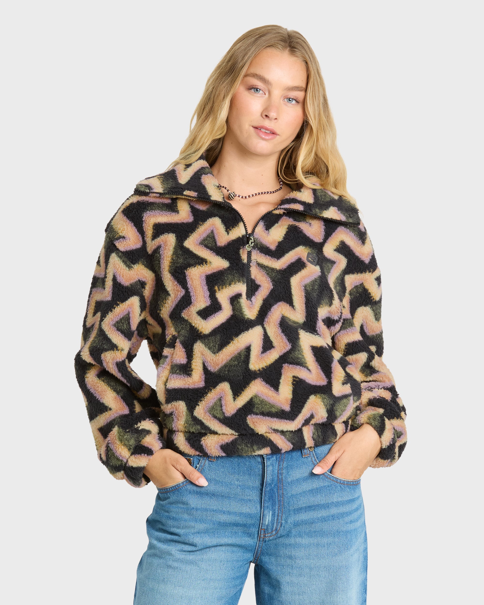 Barra Sherpa Half-Zip Sweatshirt