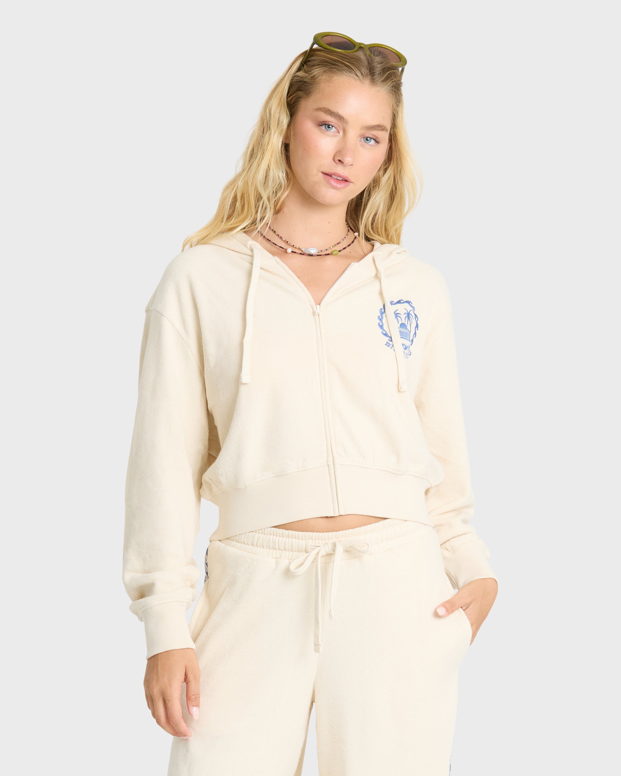 Palm 73 Zip-Up Hoodie