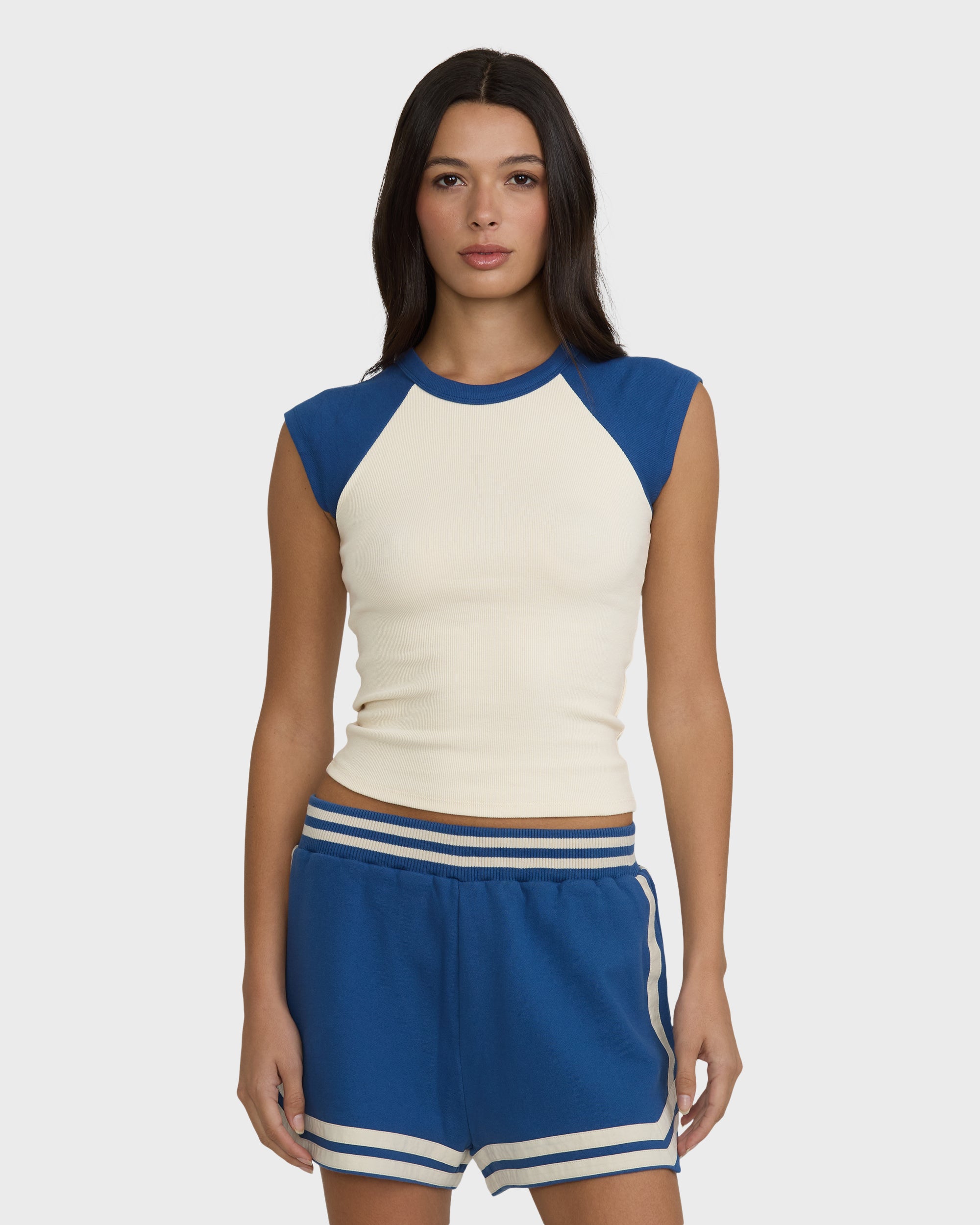 Surf Camp Short Sleeve Knit Raglan T-Shirt