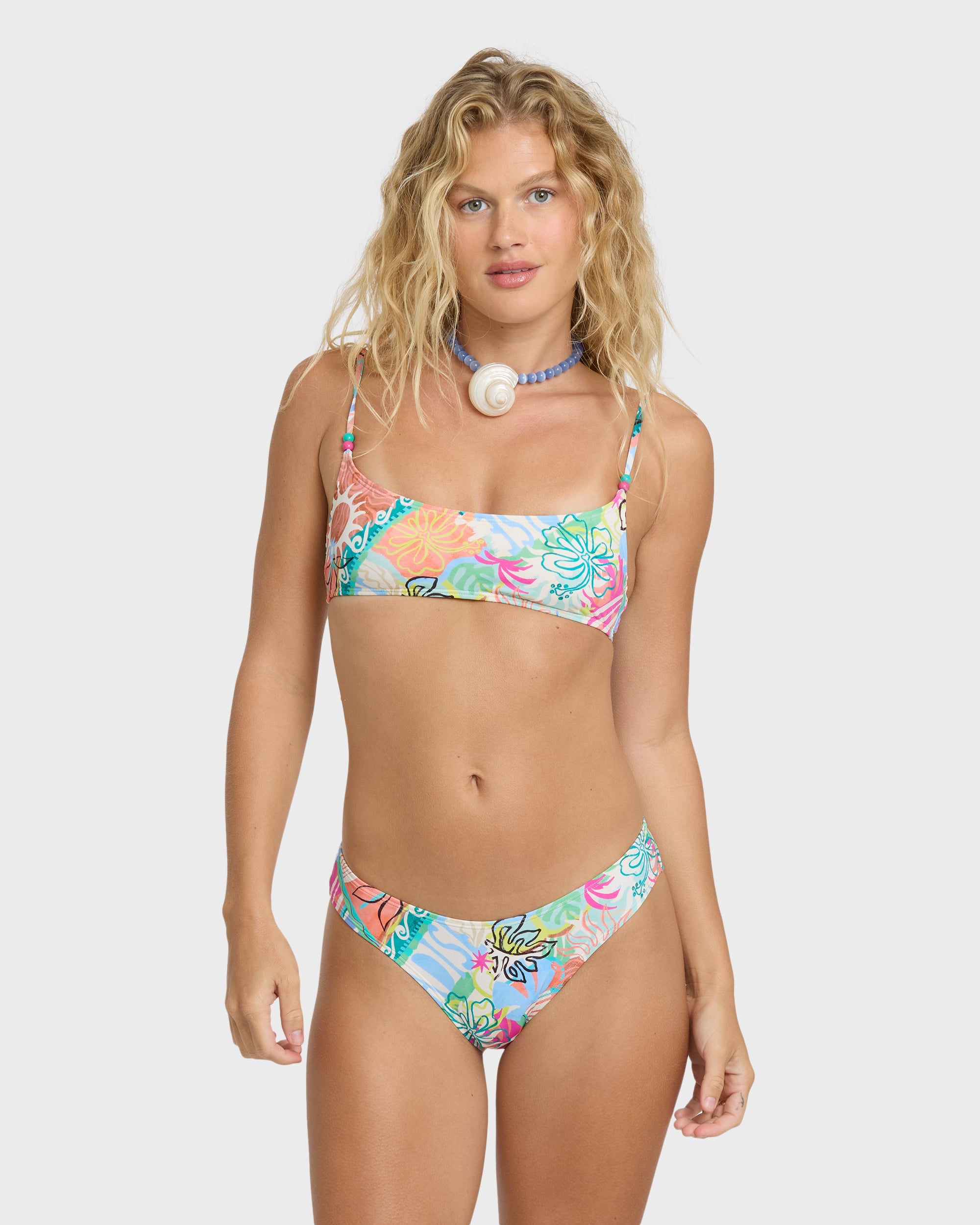 Hot Mess Jaclyn Crop Bikini Top
