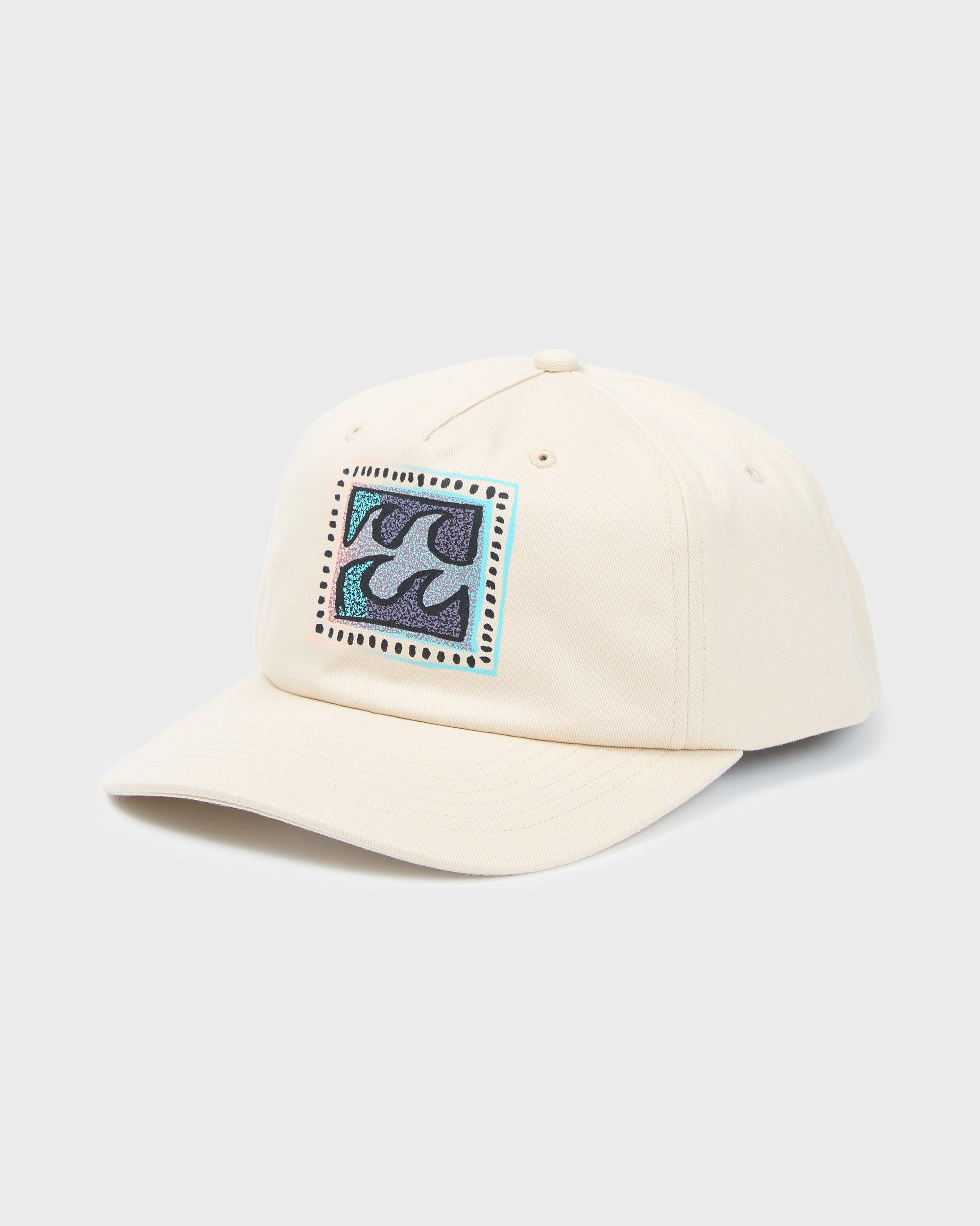Crayon Wave Snapback Hat