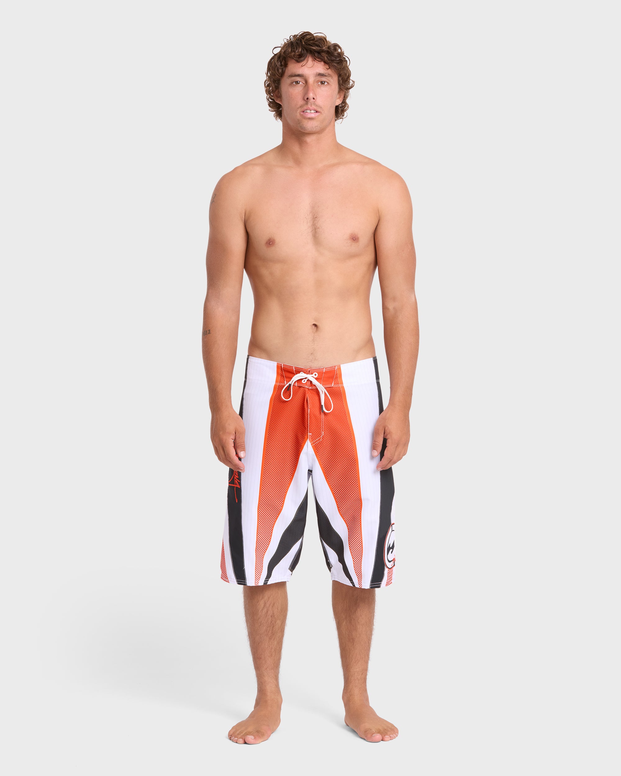 A.I. Samurai Pro 22" Boardshorts - Aura Orange