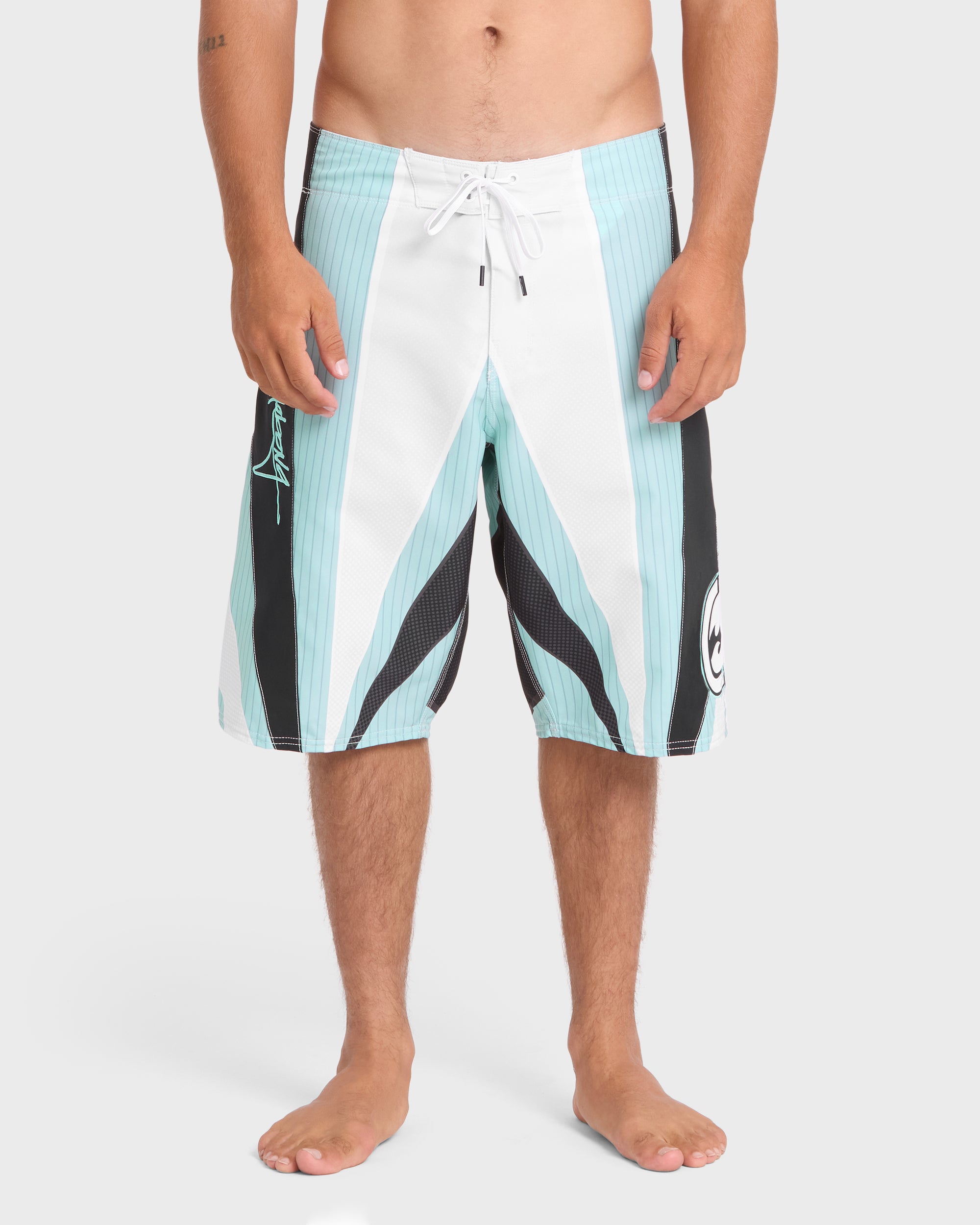 A.I. Samurai Pro 22" Boardshorts - Dusty Blue