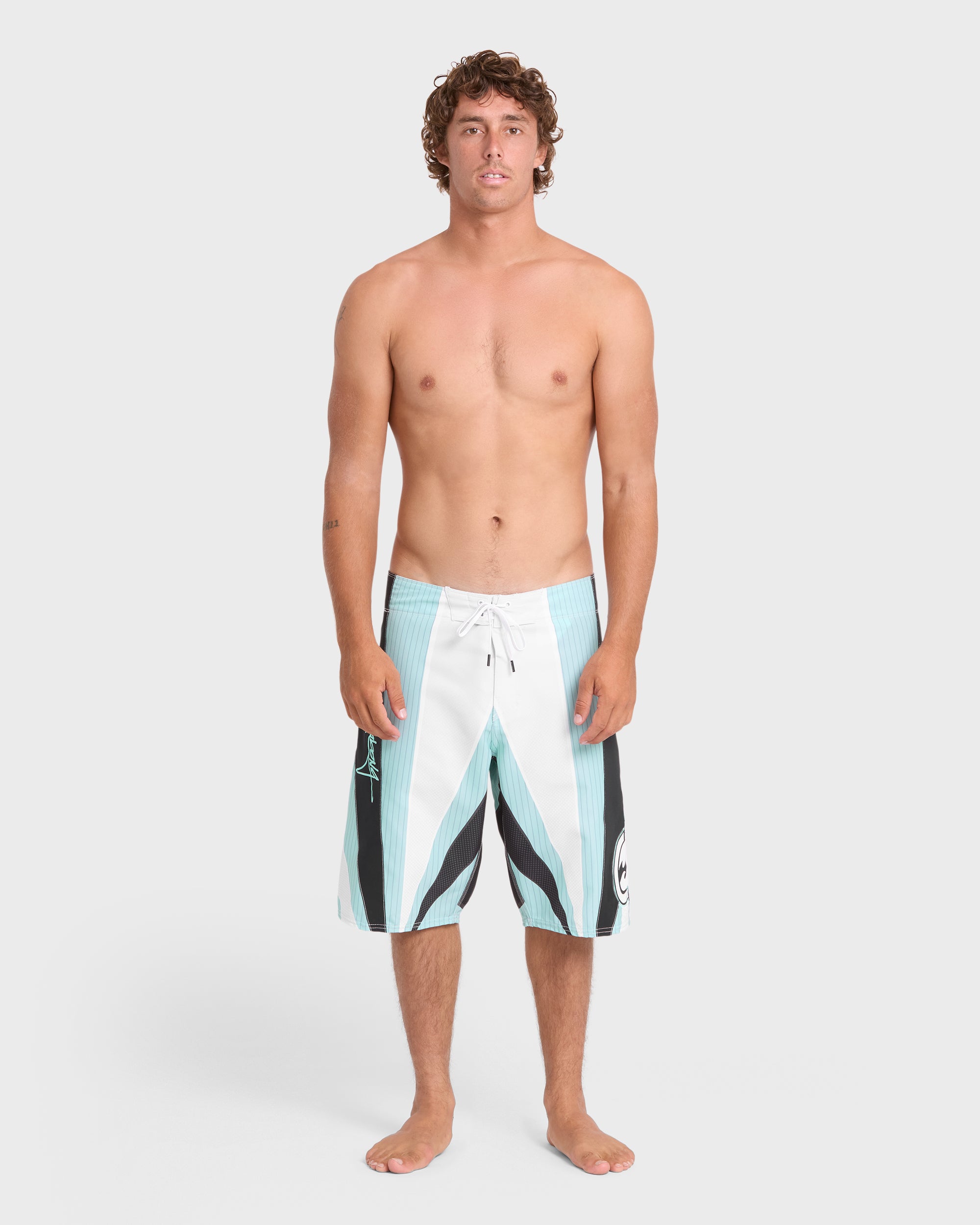 A.I. Samurai Pro 22" Boardshorts - Dusty Blue