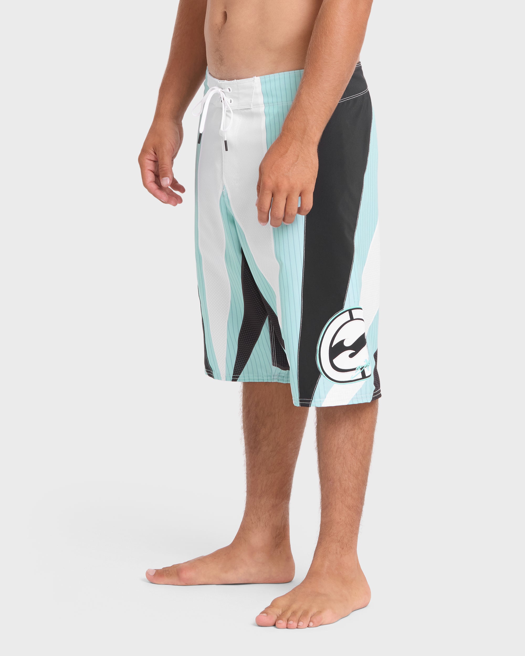A.I. Samurai Pro 22" Boardshorts - Dusty Blue