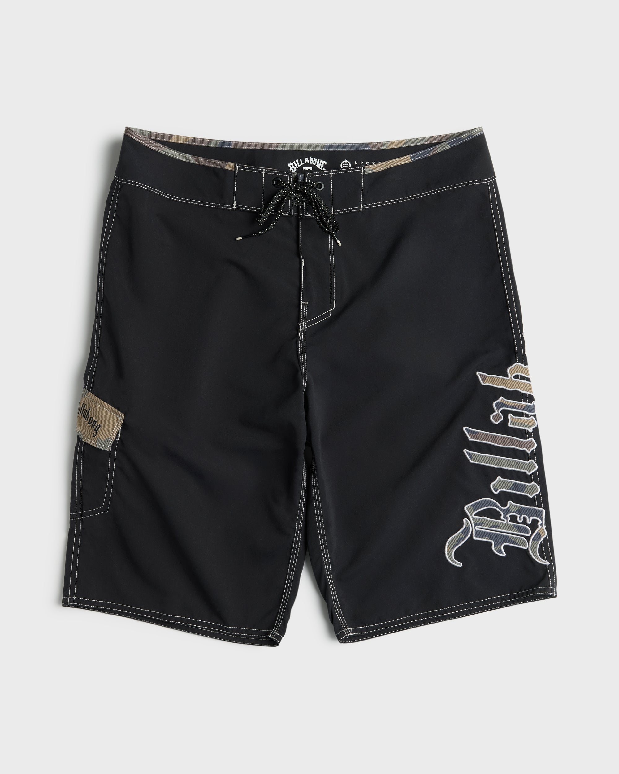 Temple Pro 22" Boardshorts - Black