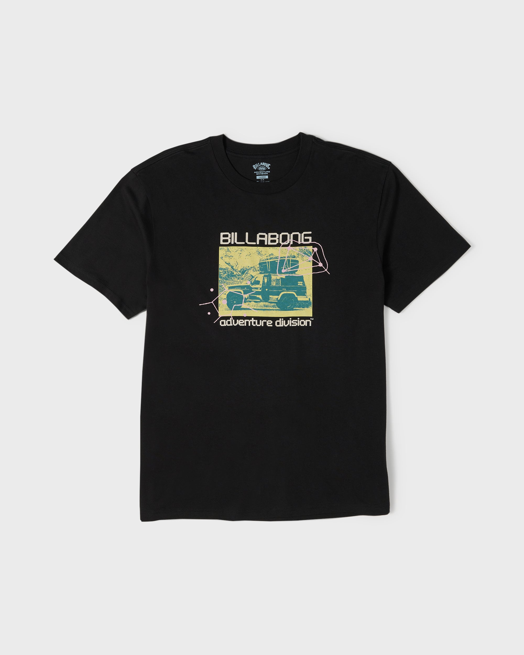 Stacked Adventure Division Premium Short Sleeve Knit T-Shirt
