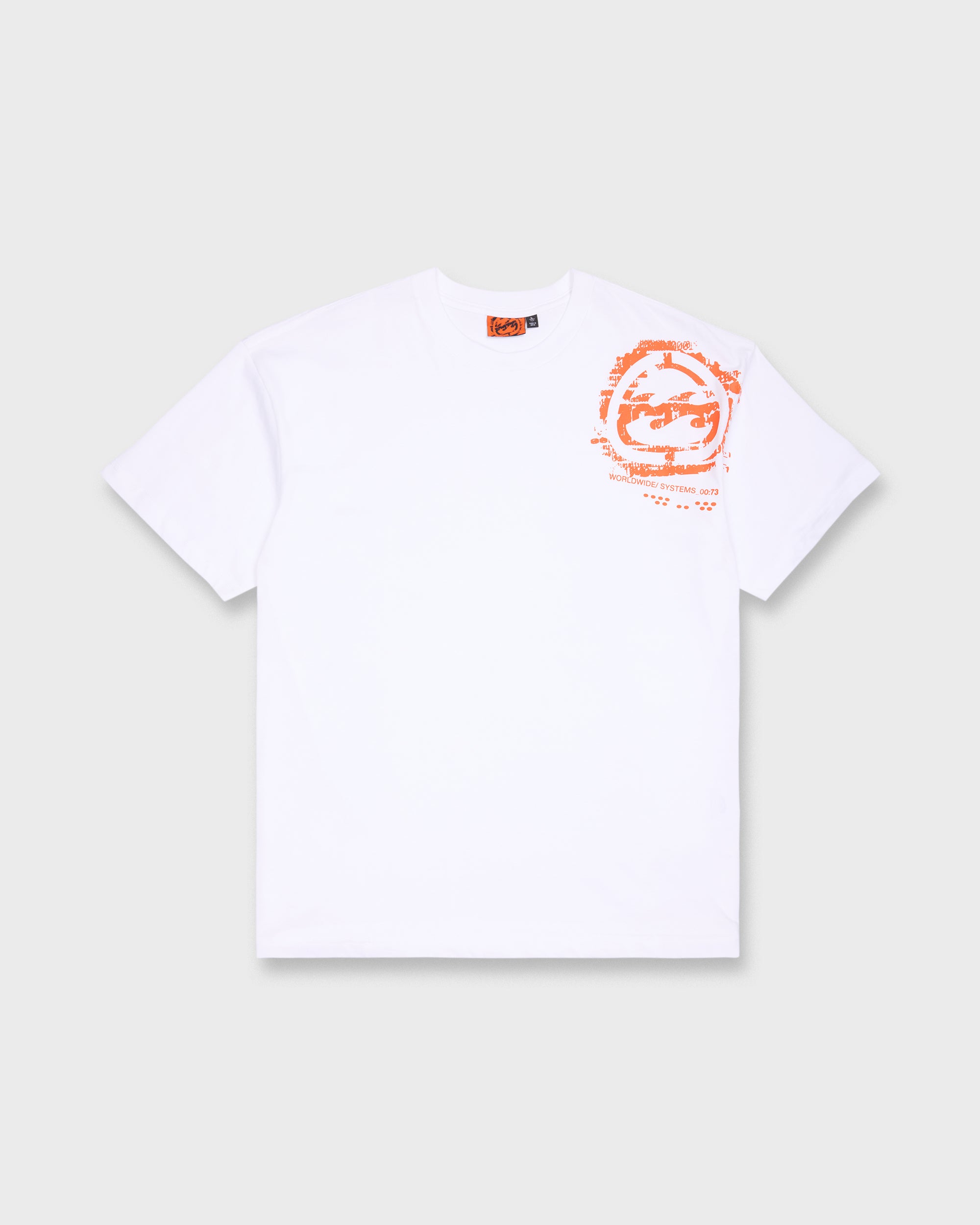 Spec Blast Short Sleeve Cotton T-Shirt - White