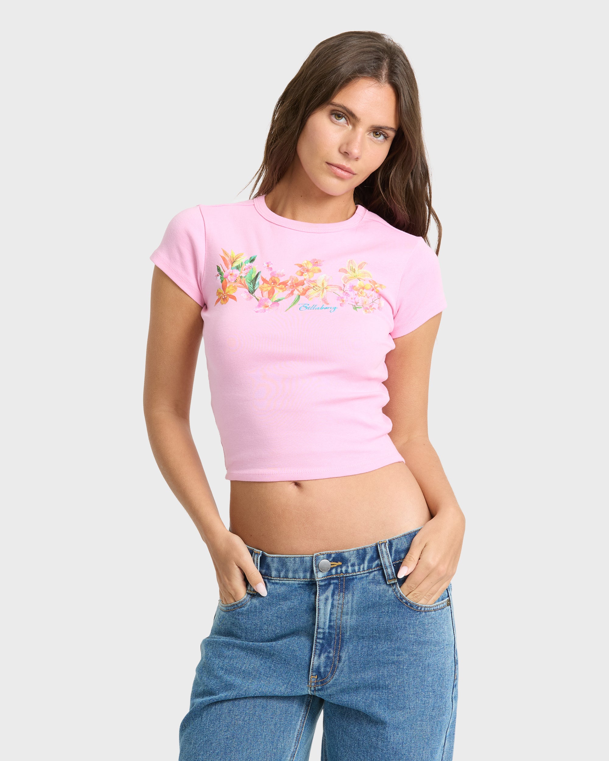 Wonderful Garden Short Sleeve Knit T-Shirt