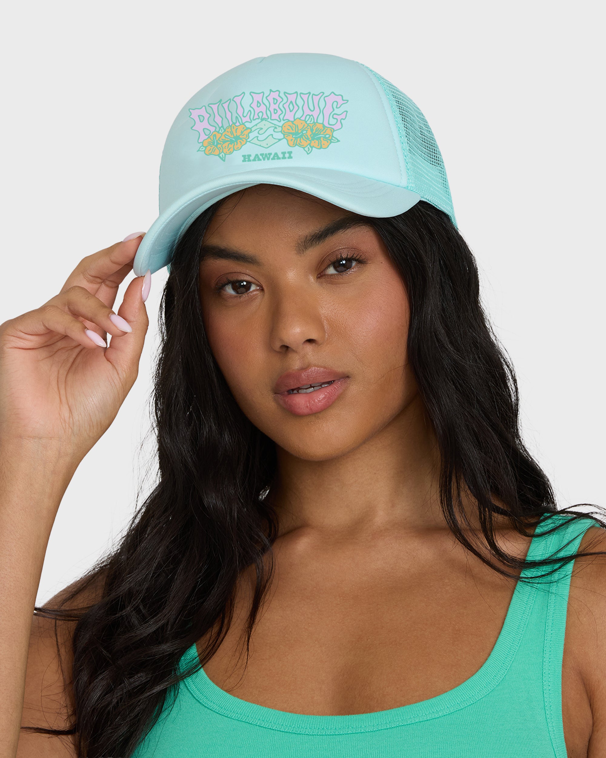 Across Waves Hawaii Trucker Hat