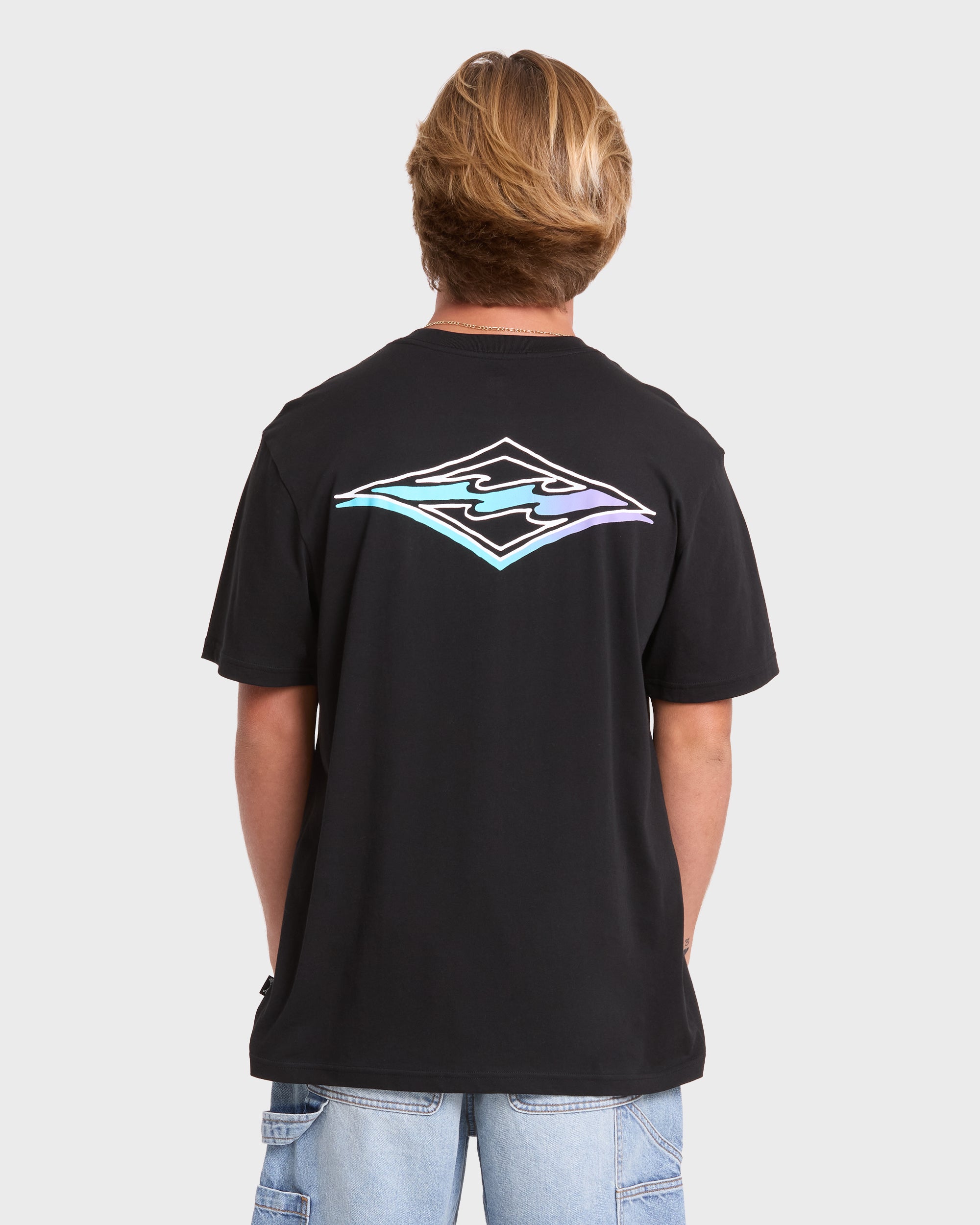Crayon Wave Premium Short Sleeve Knit T-Shirt