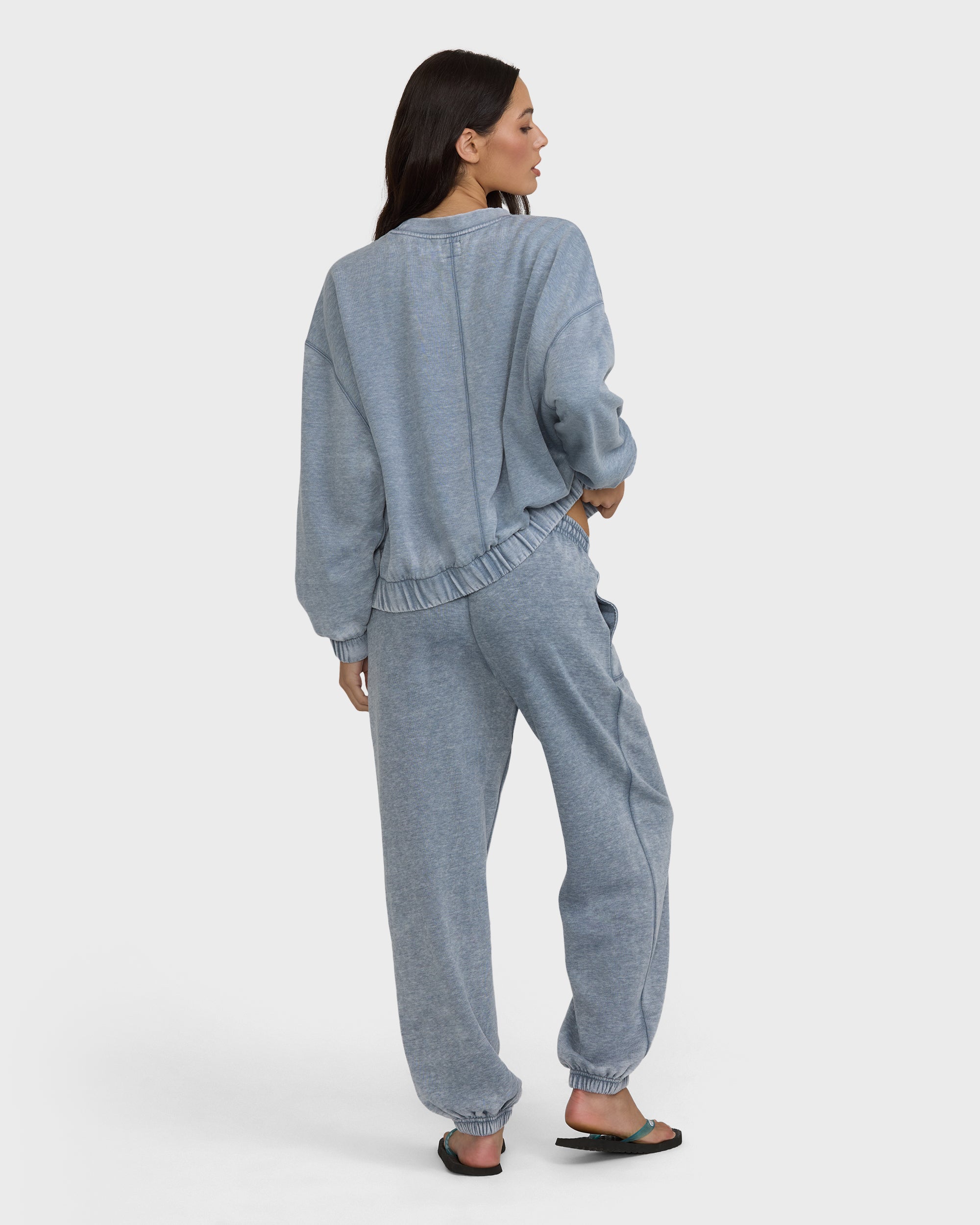 Field Day Fleece Joggers - Blue Smoke