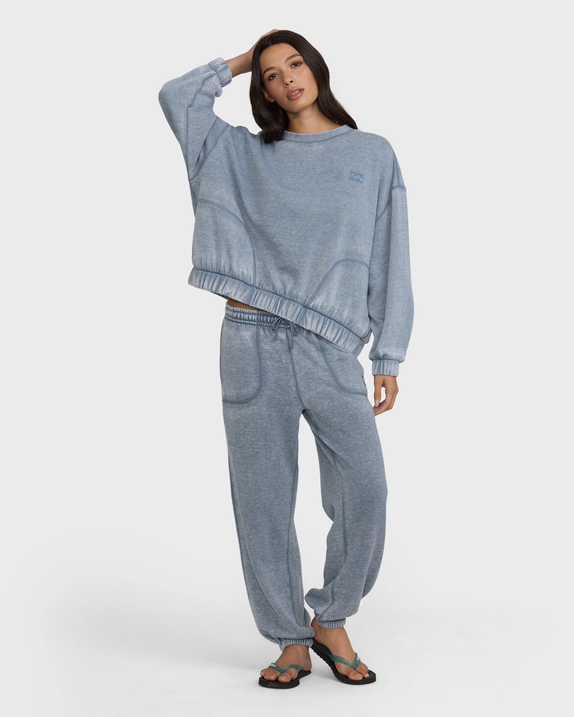 Field Day Fleece Joggers - Blue Smoke