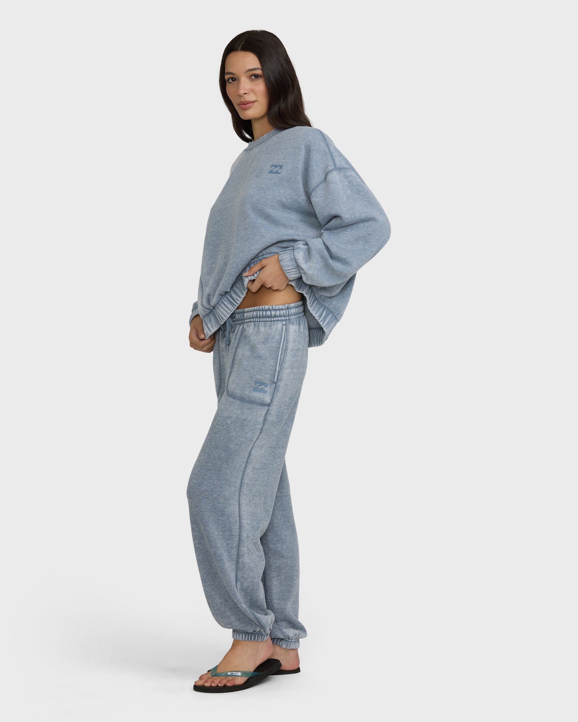 Field Day Fleece Joggers - Blue Smoke