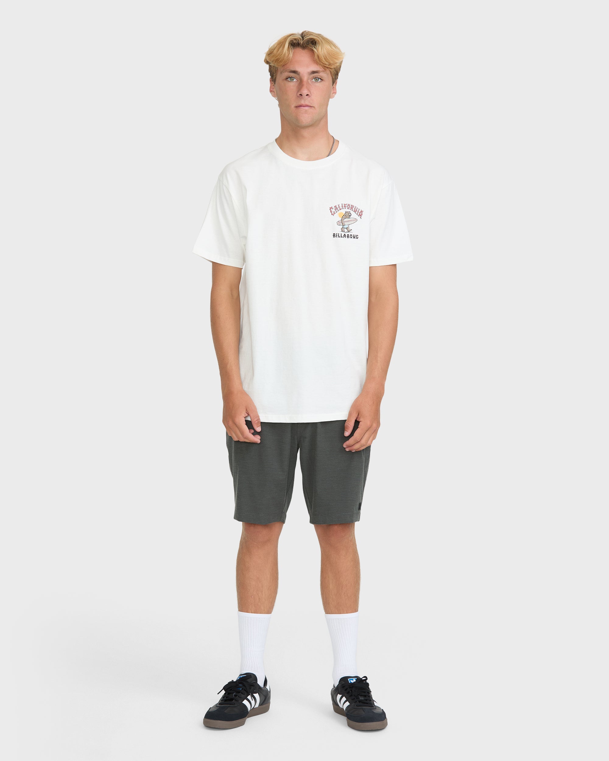 Mascot California Basic Short Sleeve Cotton T-Shirt - Off White