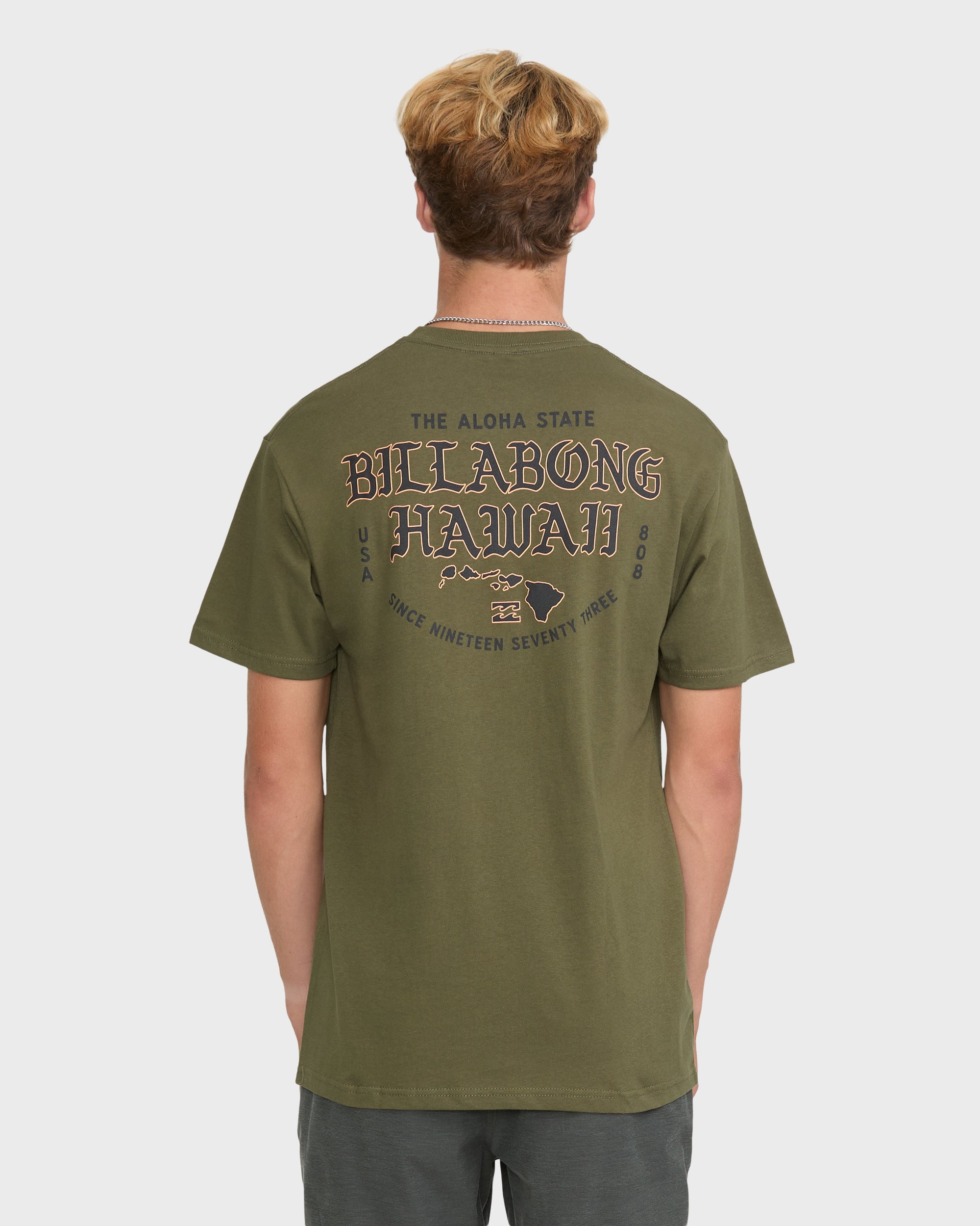 Island Chain Hawaii Short Sleeve Cotton T-Shirt
