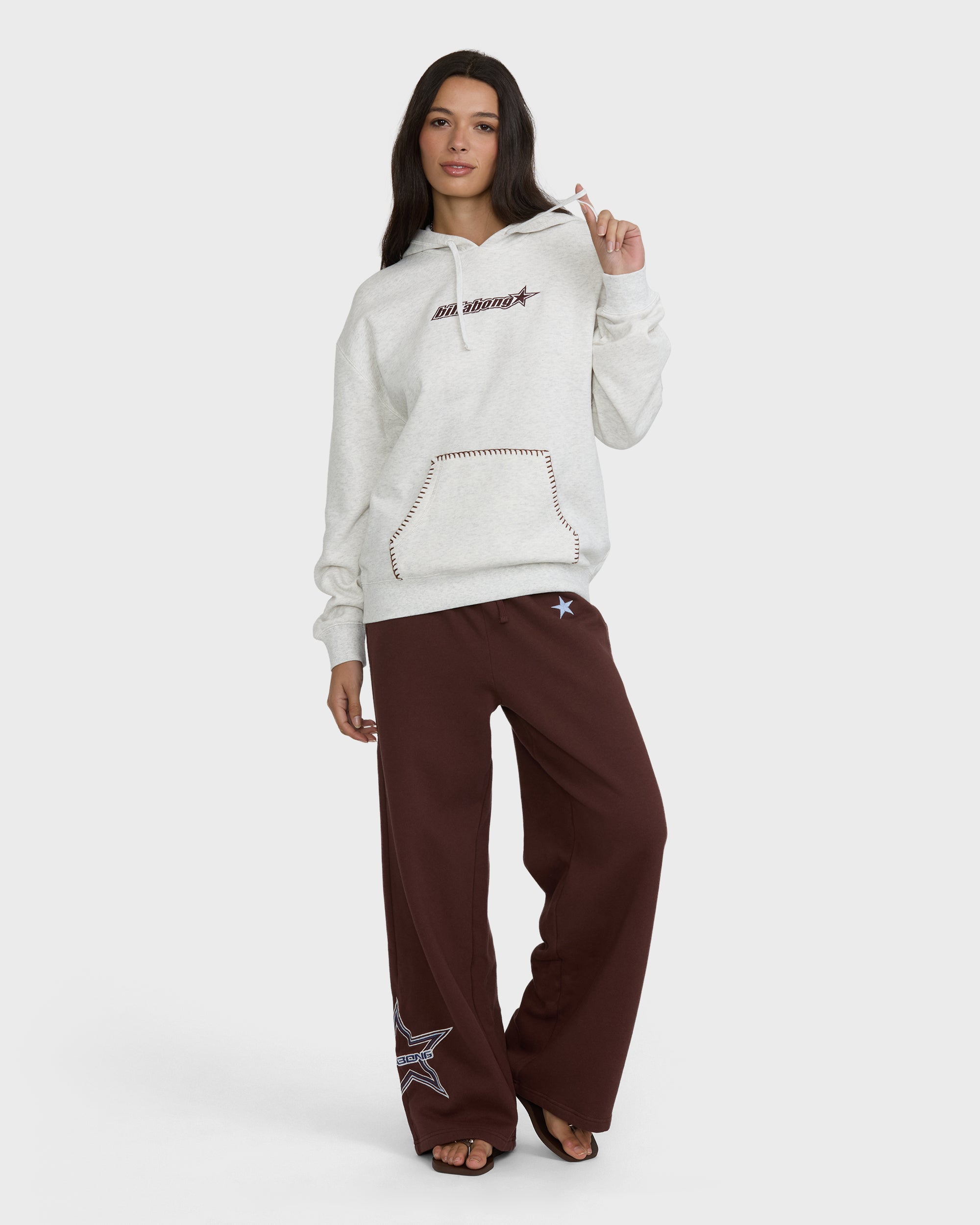 Chrome Tide Pullover Hoodie - Frost Gray Heather